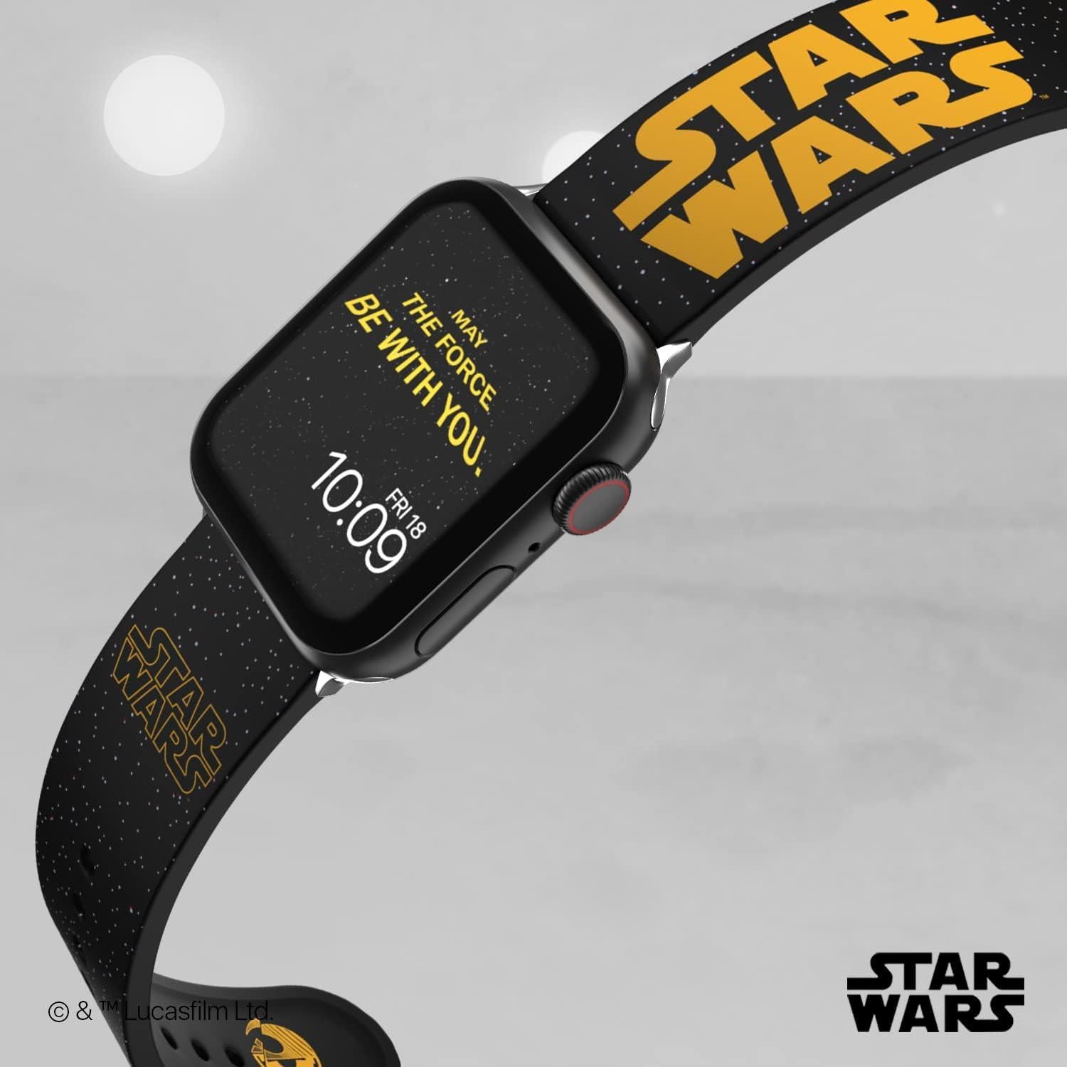 Banda de Reloj Inteligente Star Wars para Apple Watch 38-45mm