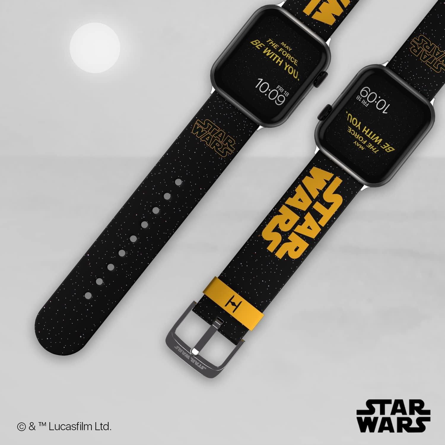 Banda de Reloj Inteligente Star Wars para Apple Watch 38-45mm