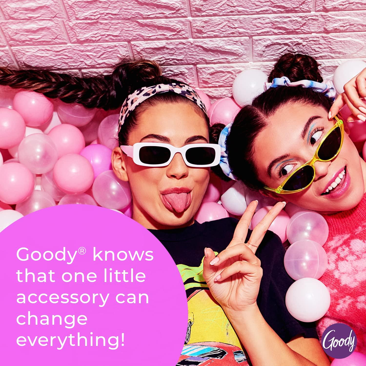 Elásticos para Cabello Goody Ouchless Fino Negro 10 Unidades