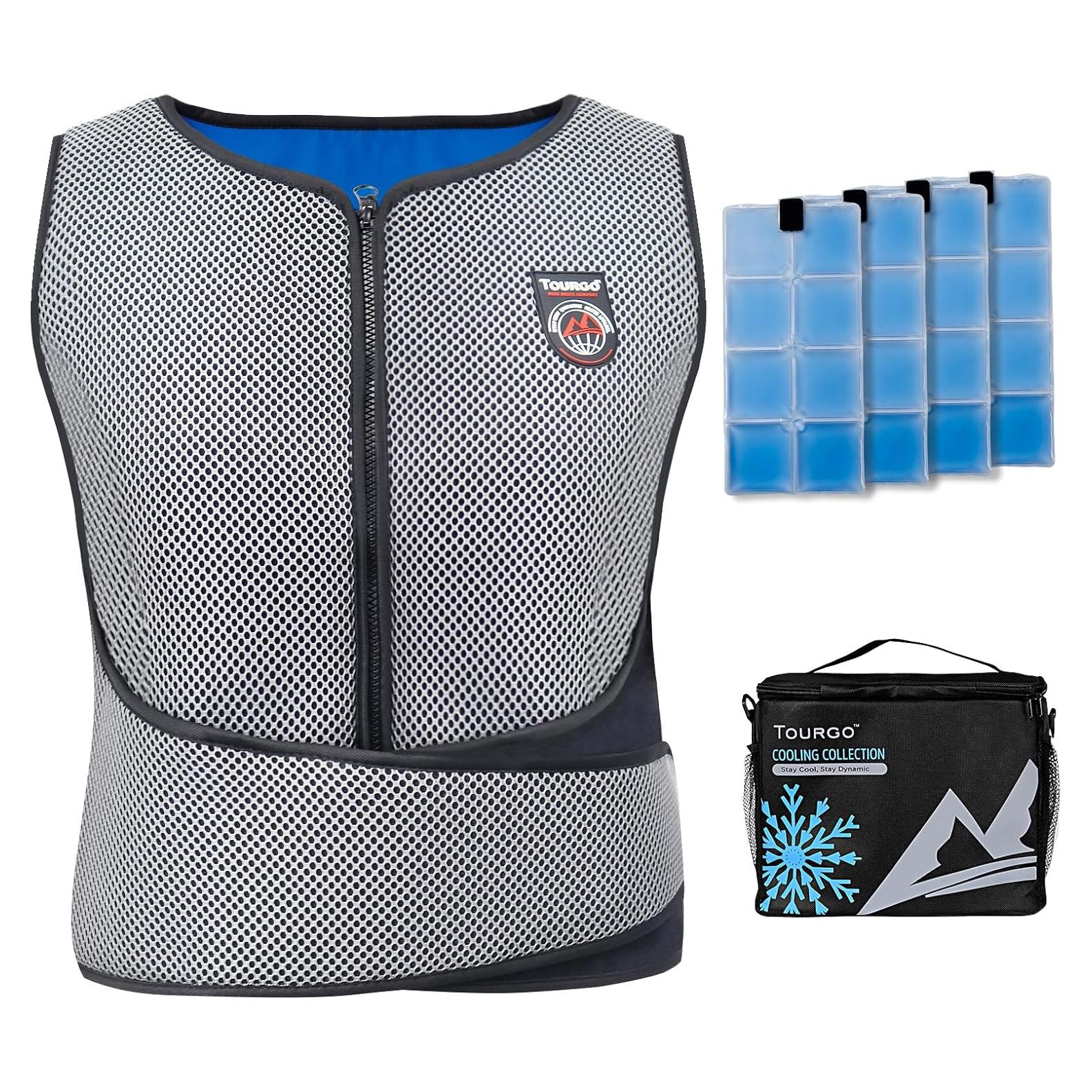 Chaleco Enfriamiento PCM Tourgo Unisex S-XL 3 Paquetes