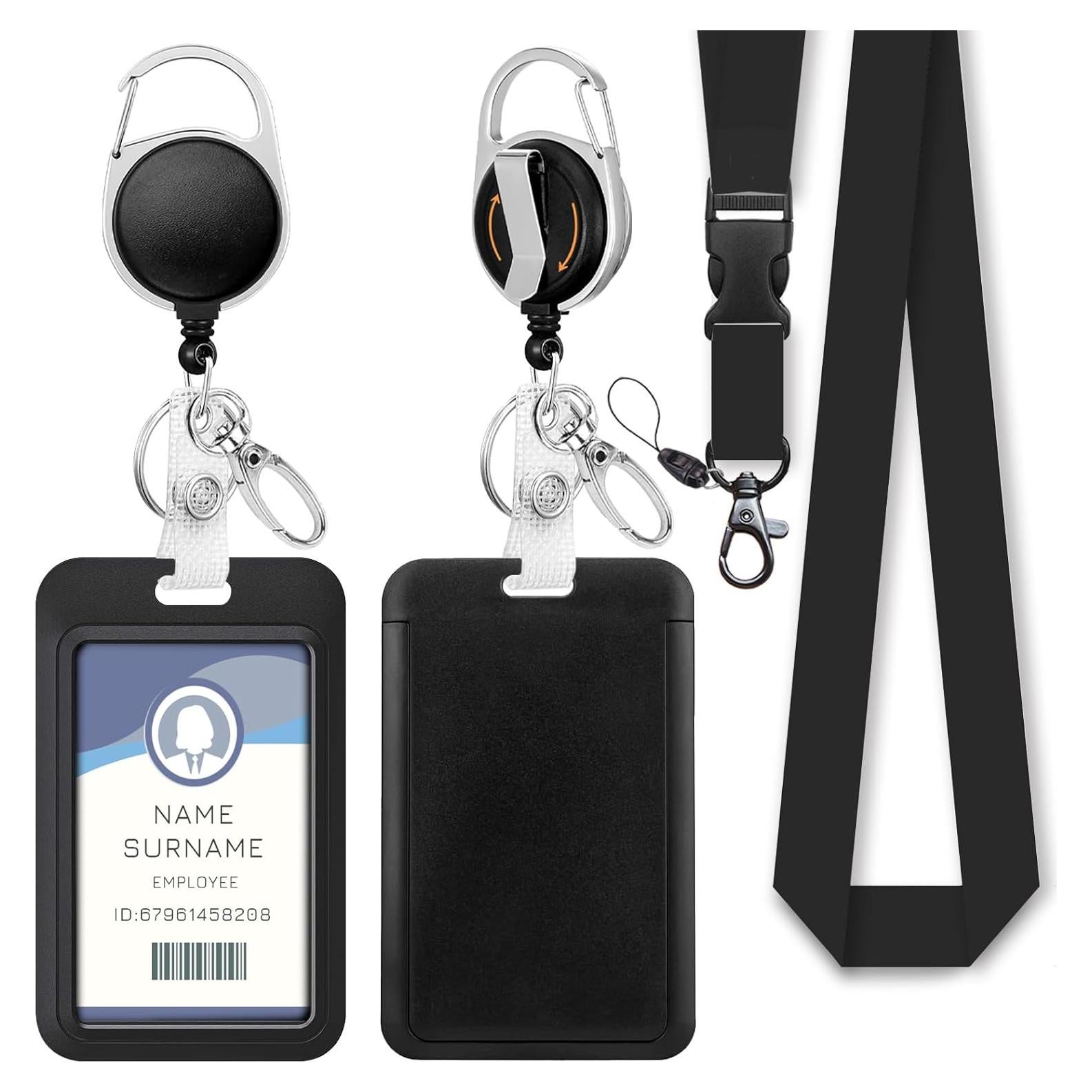 Cinta Retráctil para Identificación Immaturus Negro 60.96 cm