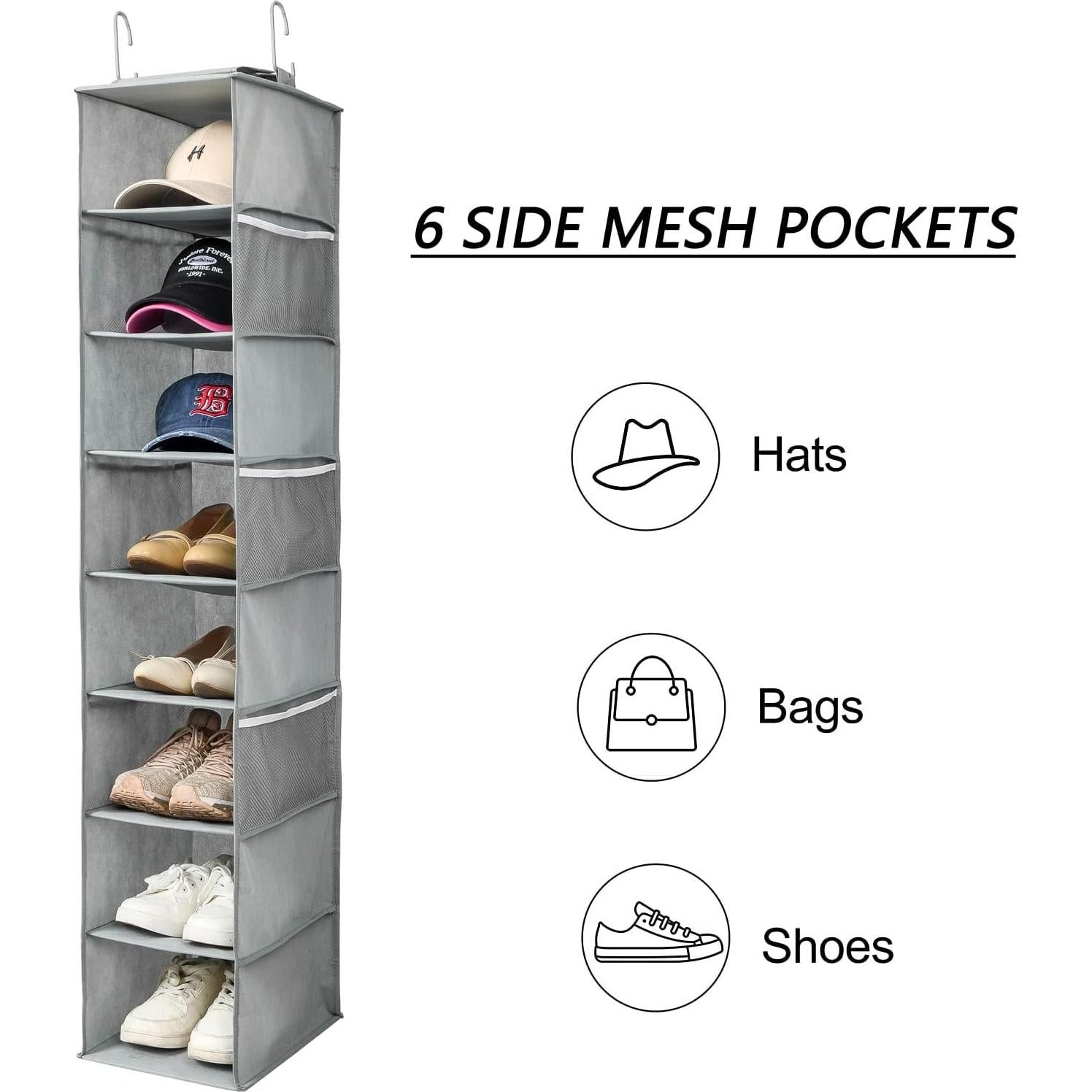 Organizador Colgante de Zapatos y Gorras Berdeng SNGD Pro 8 Estantes