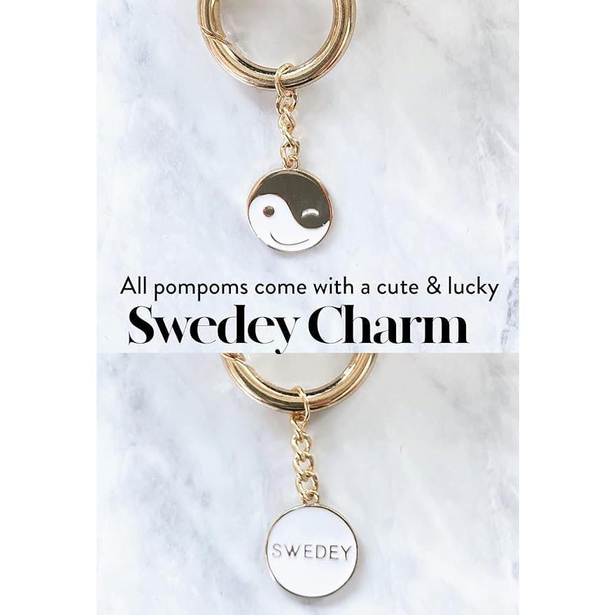 Llave Pom Pom Grande Fluffy Rosa para Botellas Cosméticas 29ml