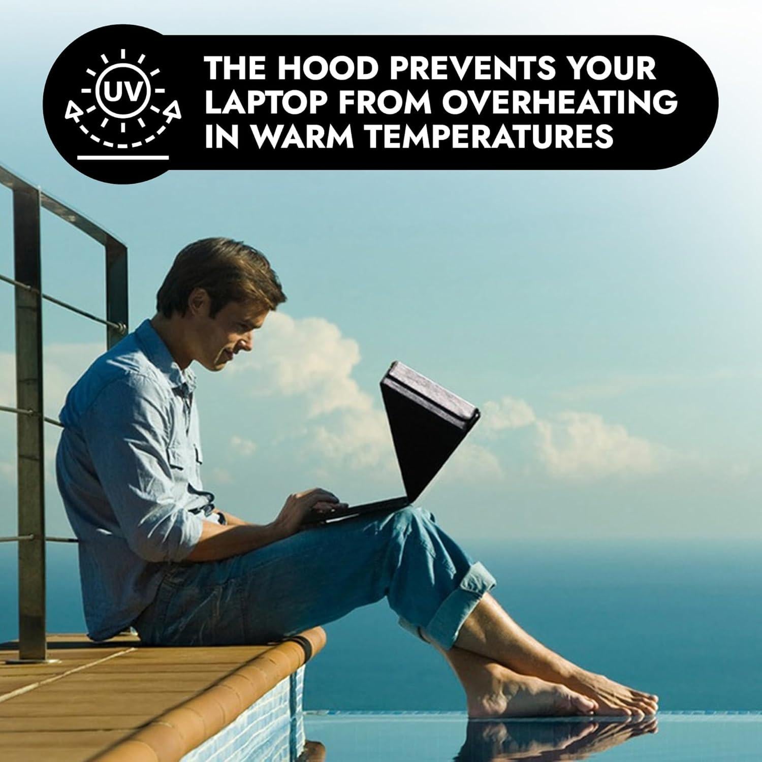 Funda para Laptop 13" Philbert Design - Sombra Solar y Privacidad