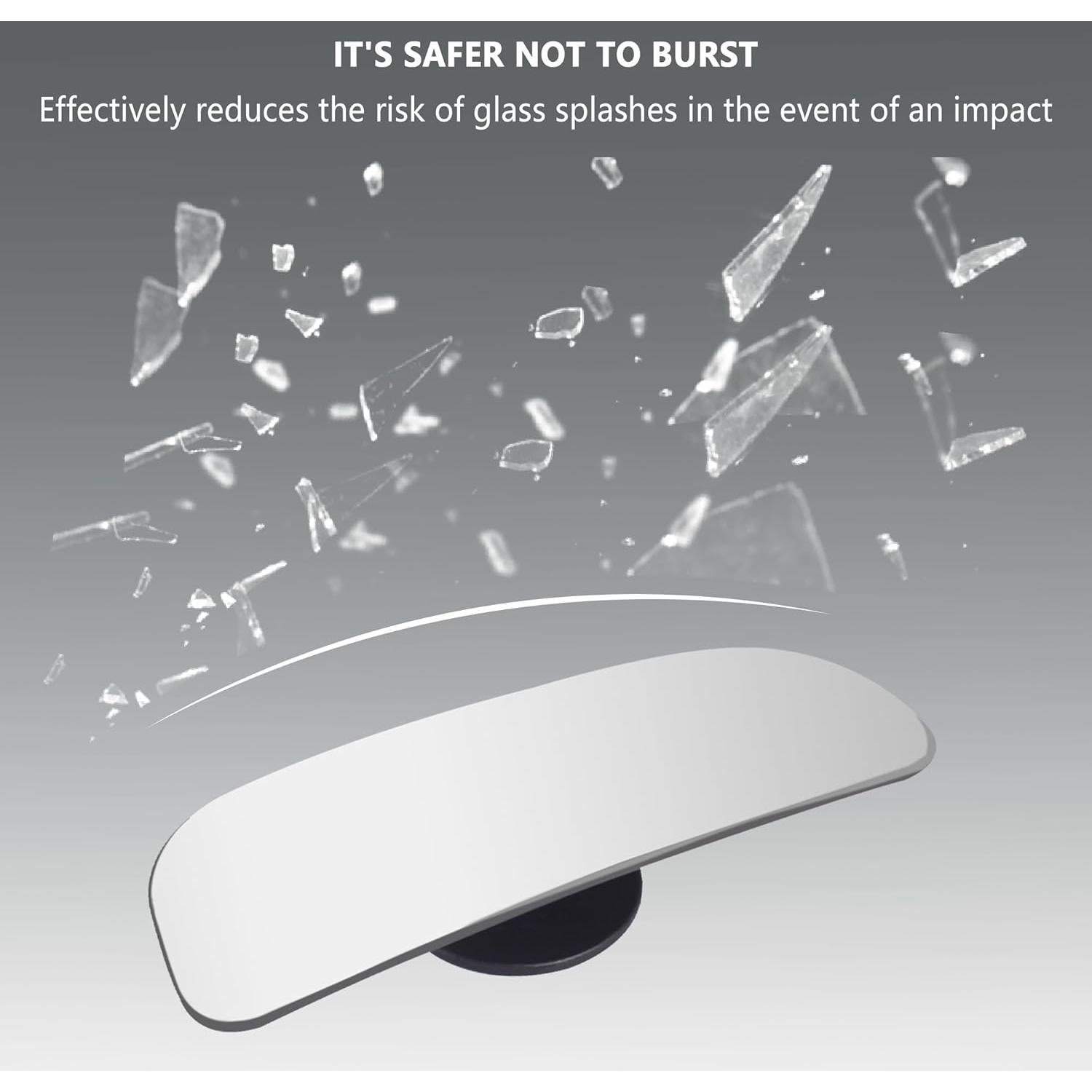 Espejo Convexo de Punto Ciego IHOTDER 2PCS HD 360°