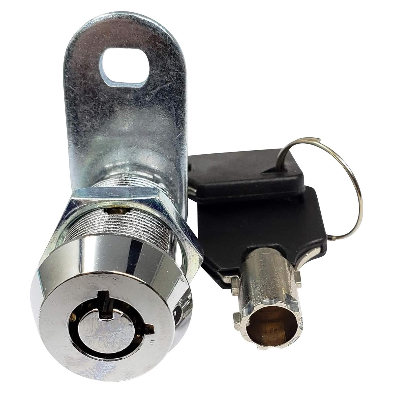 Cerradura Cam Tubular 25mm Admiral Locks Cromo 1 Unidad