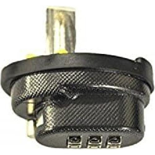 Candado de Gatillo Master Lock 94DSPT, Combinación 3 Dígitos, Negro