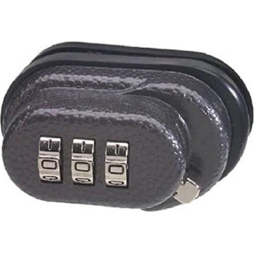 Candado de Gatillo Master Lock 94DSPT, Combinación 3 Dígitos, Negro