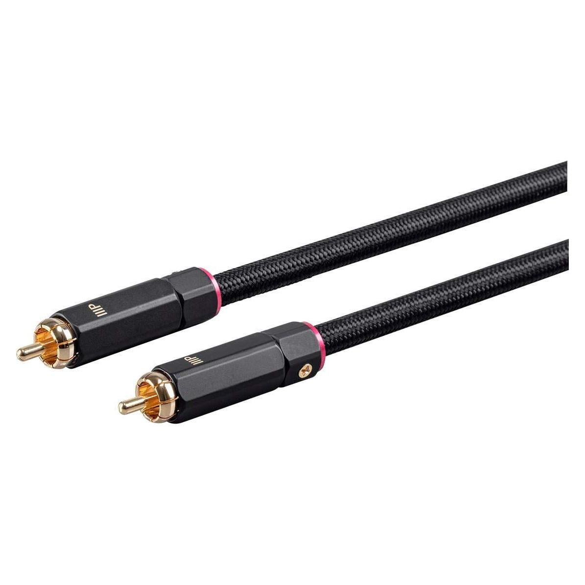 Cable Subwoofer RCA Digital Coaxial Monoprice 0.91m CL2 Negro