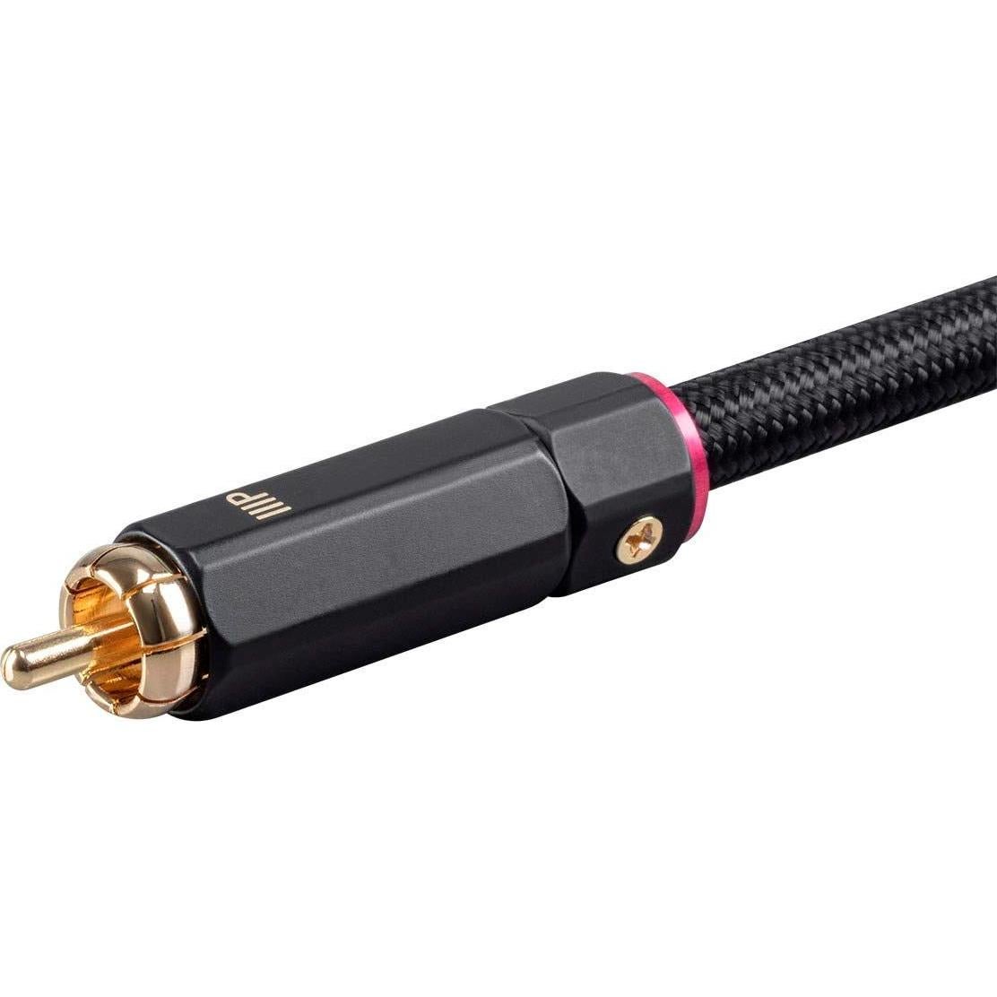 Cable Subwoofer RCA Digital Coaxial Monoprice 0.91m CL2 Negro