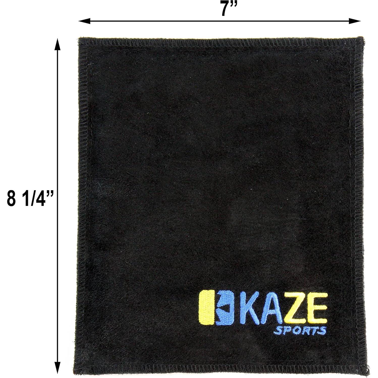 Toalla de limpieza KAZE SPORTS de cuero 21.27x17.78 cm
