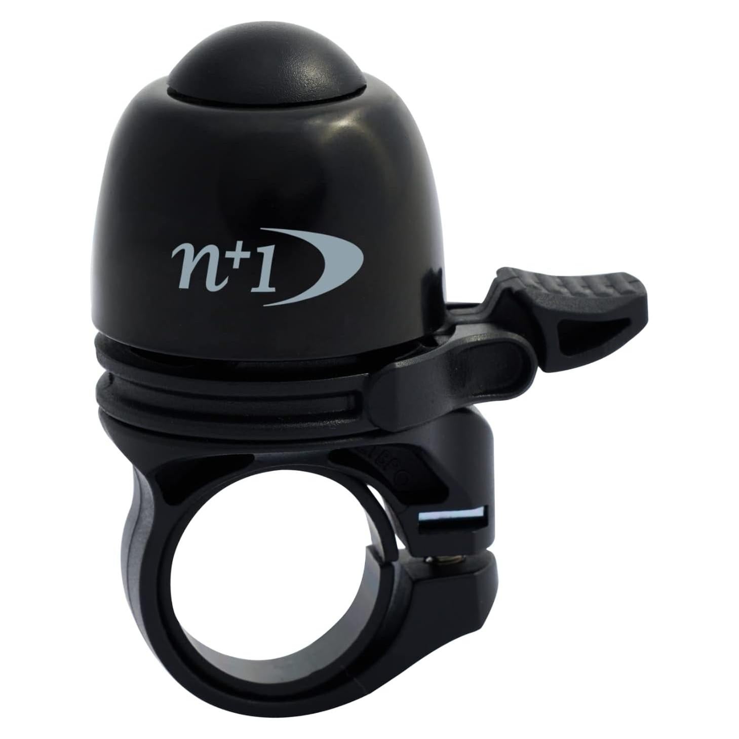 Timbre de Bicicleta N+1 de Bronce Clásico 360° Negro