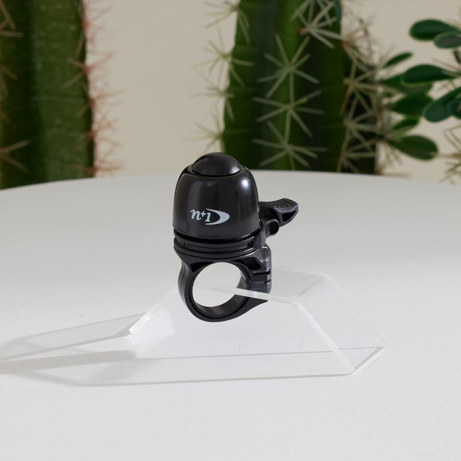 Timbre de Bicicleta N+1 de Bronce Clásico 360° Negro