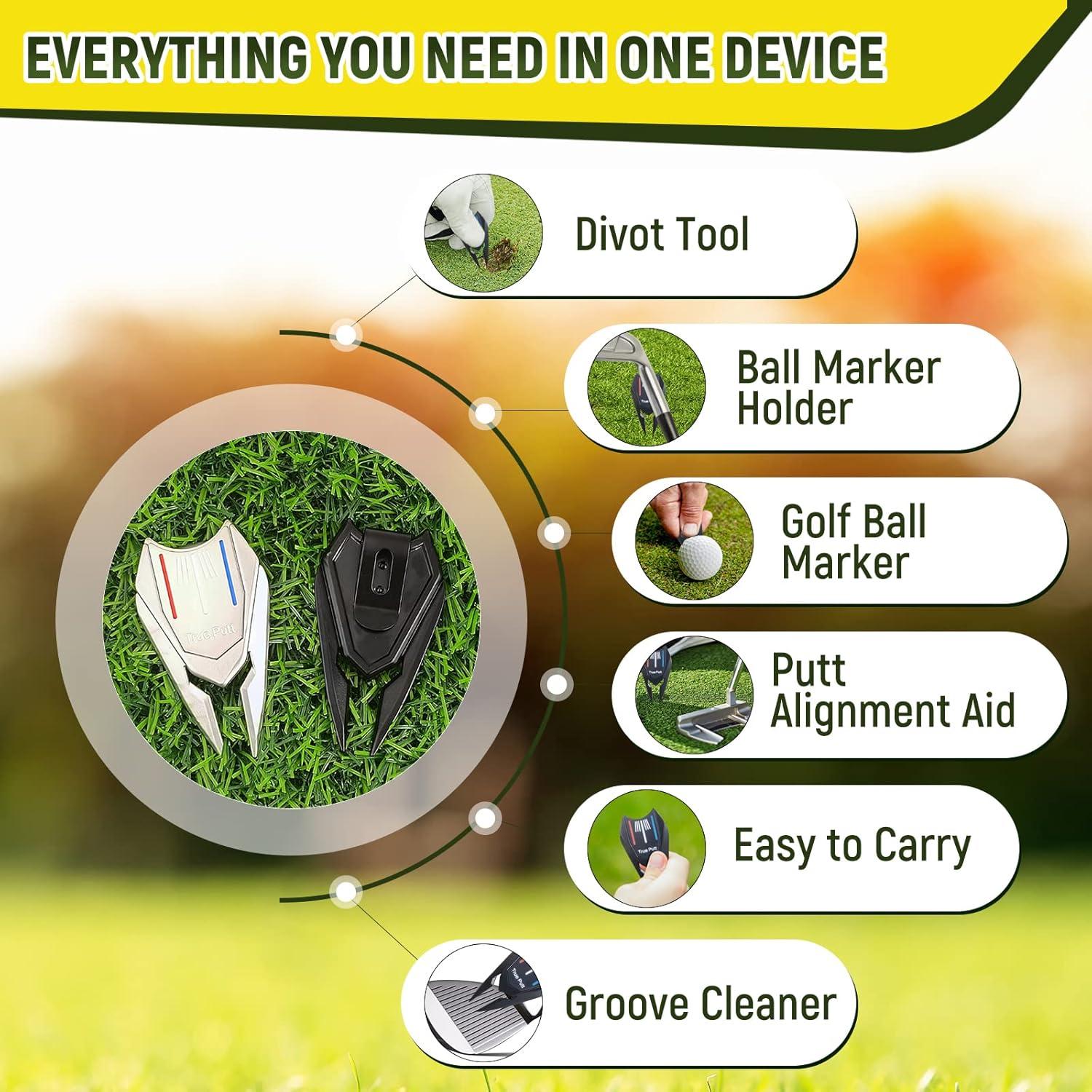 Tenedor de Golf Multi-Funcional Colaxi - Reparador y Limpiador