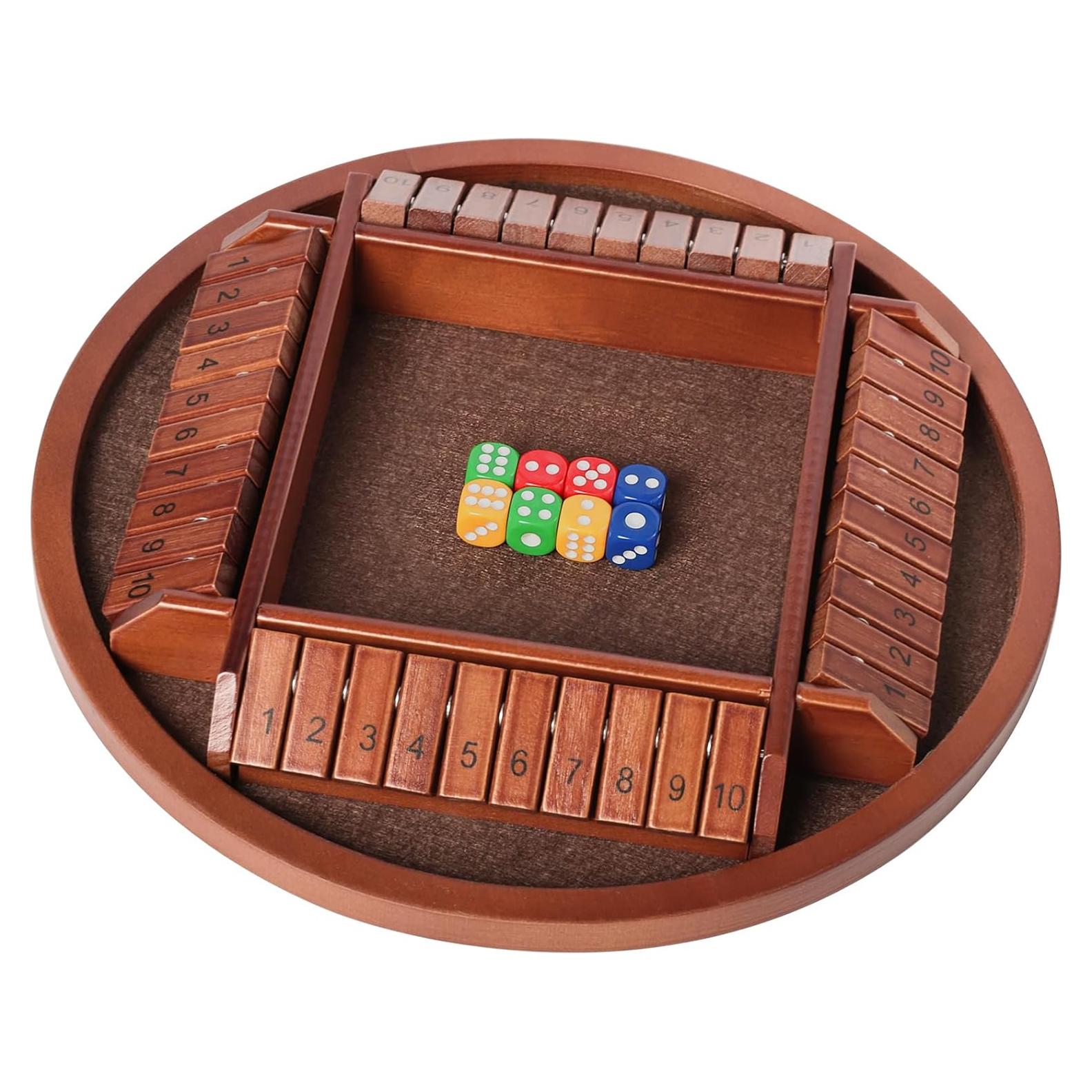 Juego de Mesa Cierra La Caja Nicecho - 8 Dados de Madera