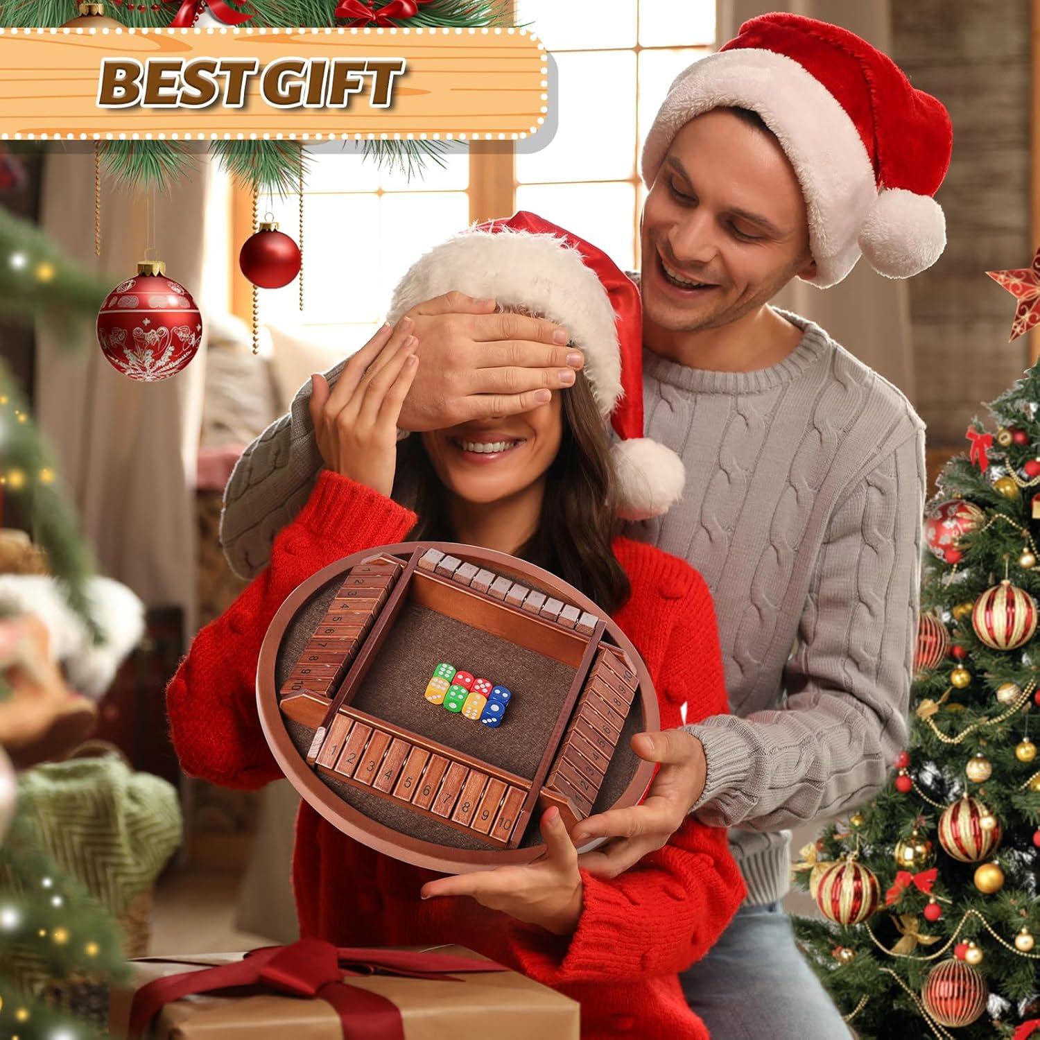 Juego de Mesa Cierra La Caja Nicecho - 8 Dados de Madera