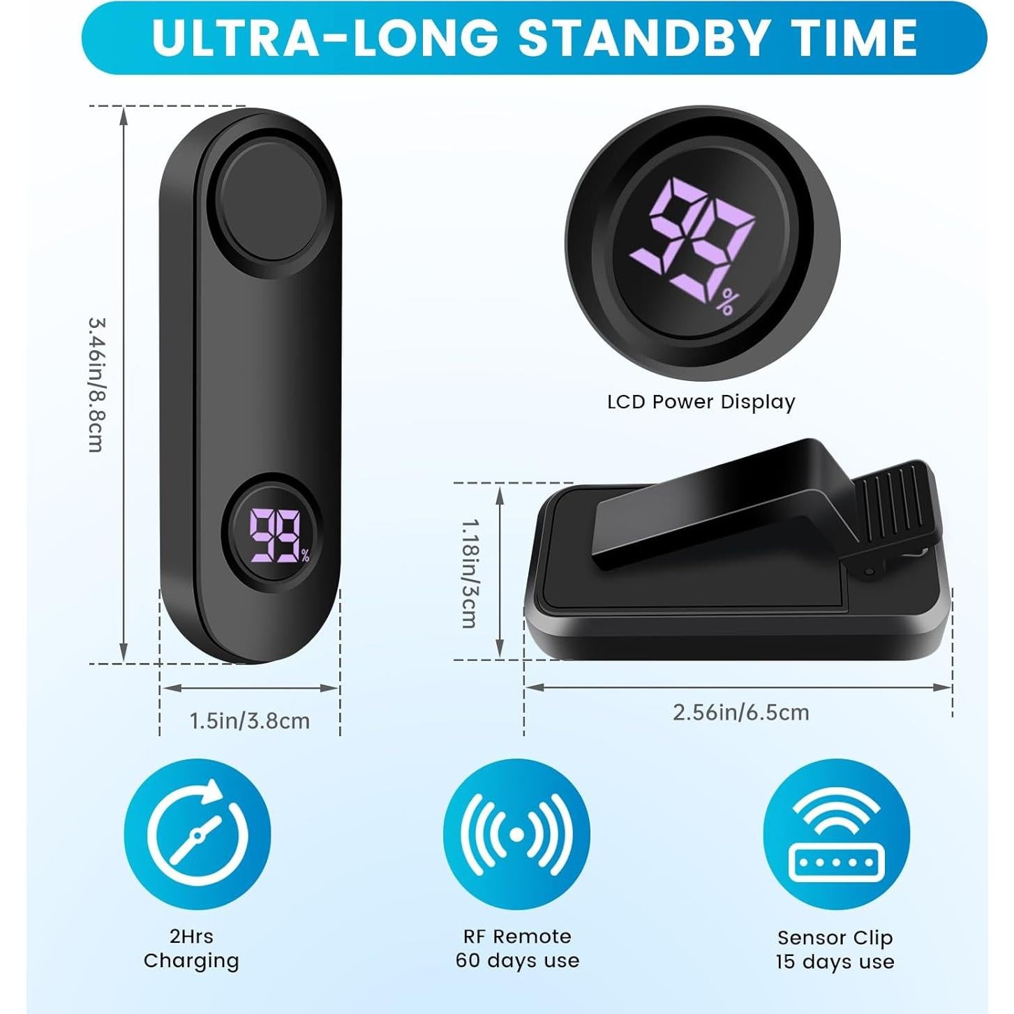 Pasador de Página Inalámbrico para Kindle Paperwhite - Control Remoto RF