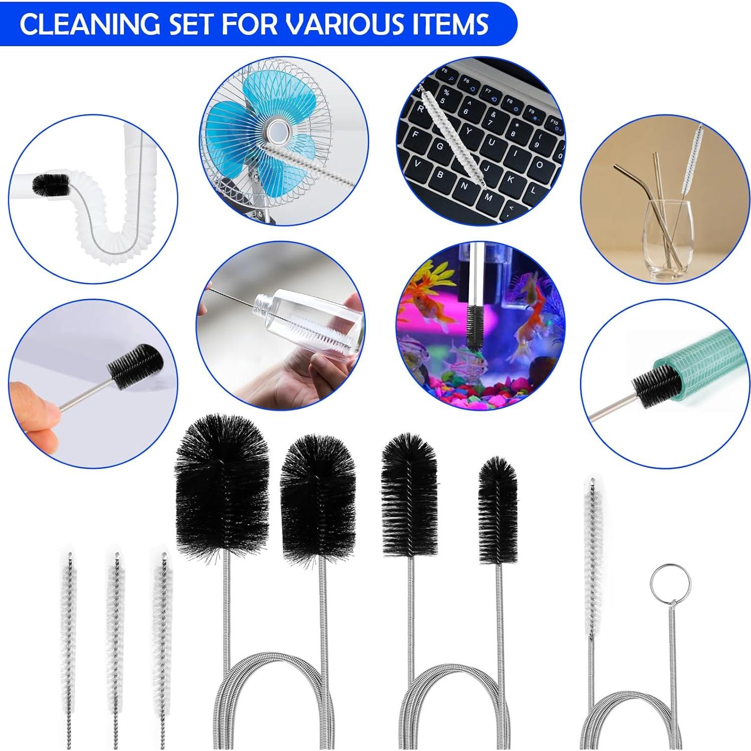 Juego de cepillos de limpieza de drenaje AuraMeilon 12 piezas