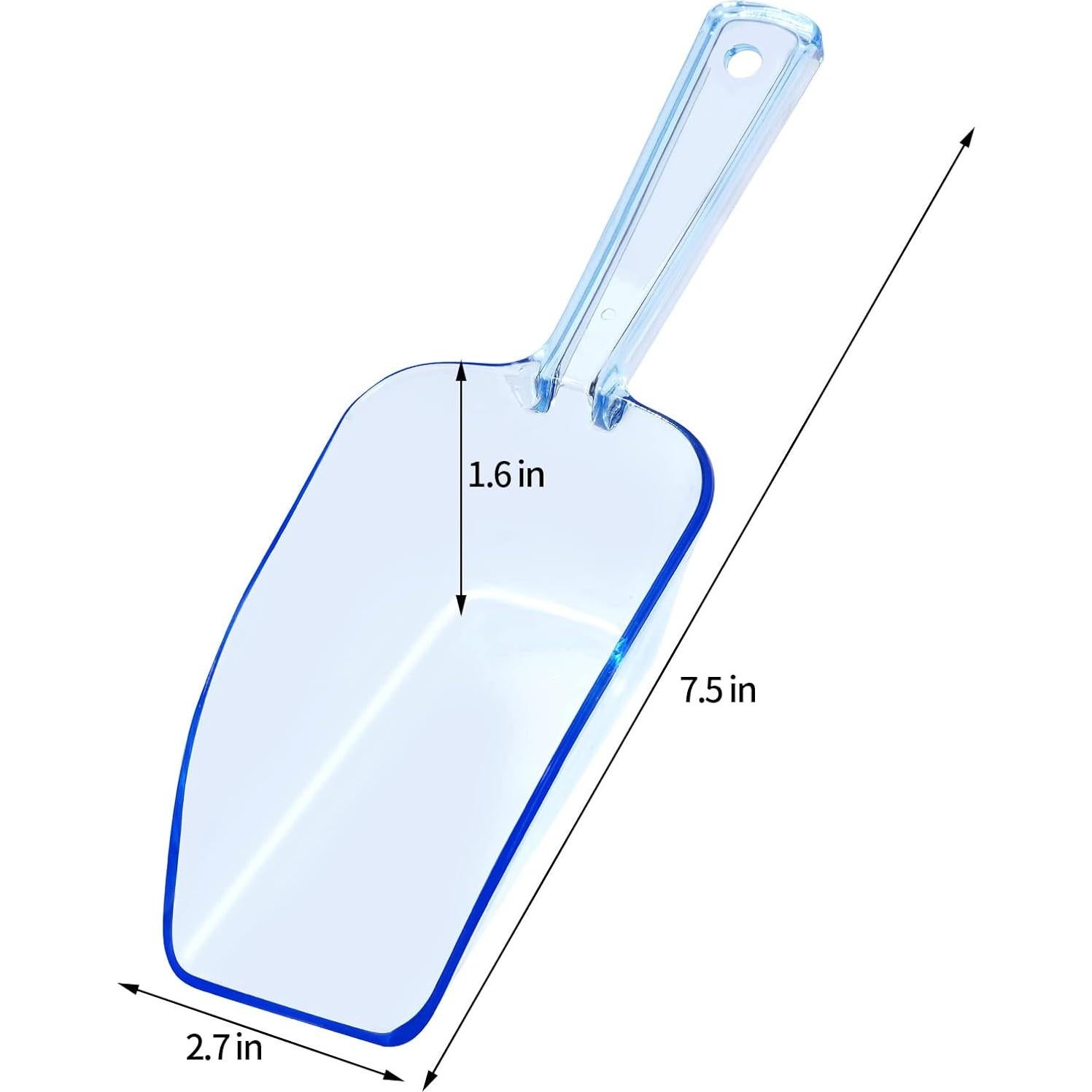 Cucharas de Hielo Hmxpls 19 cm Paquete de 6 para Fiestas