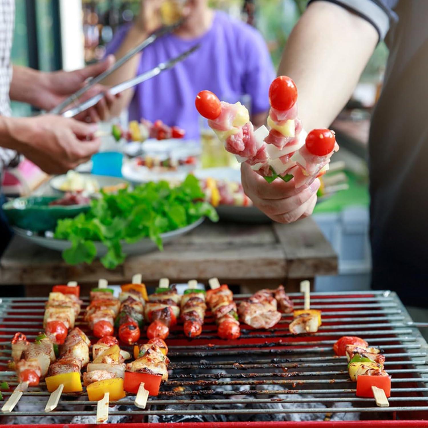 Pinchos de Bambú 11.94 cm Sankoly - 100 Piezas para Aperitivos