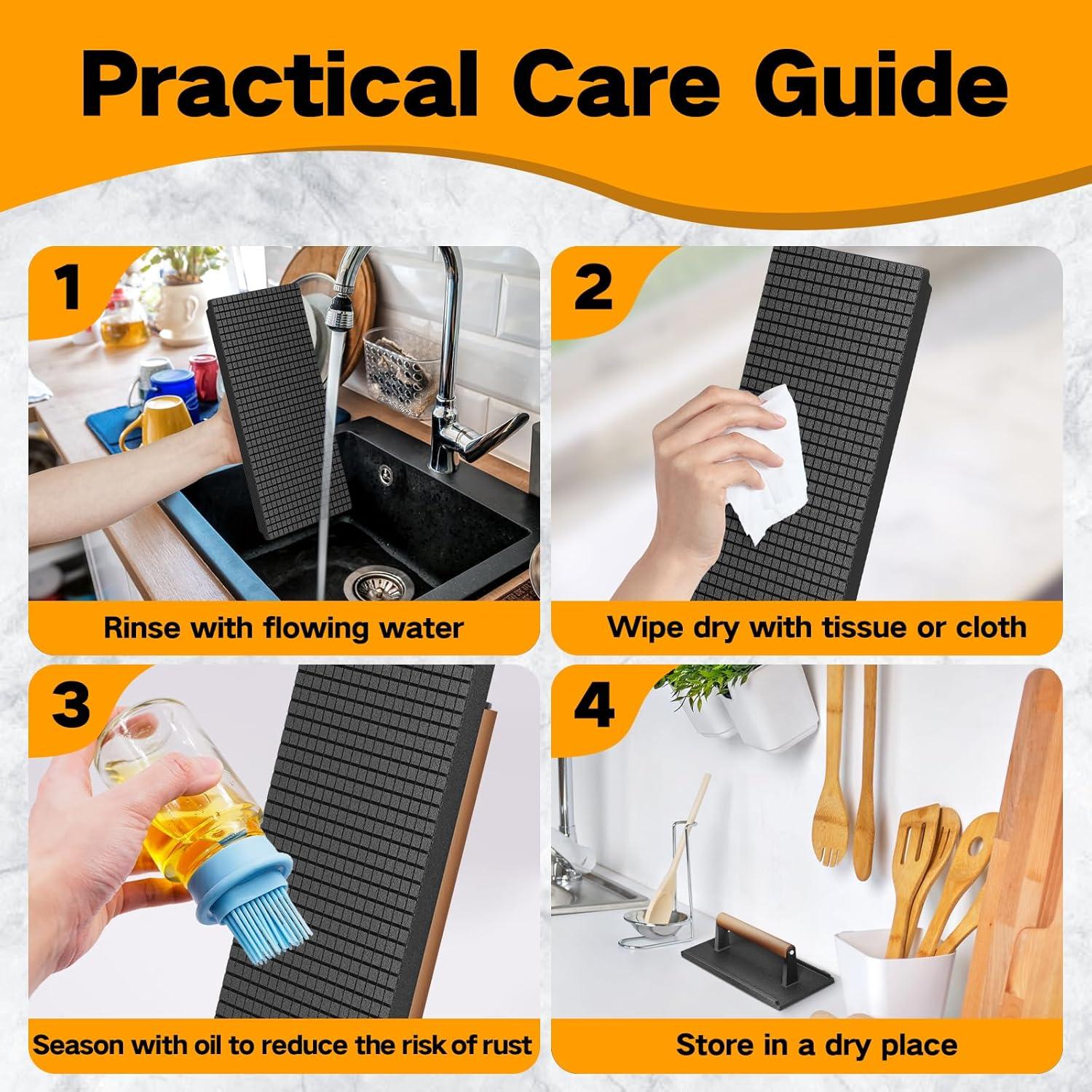 Prensa de Hierro Fundido Yoehka 1.02kg - 21x10.8cm