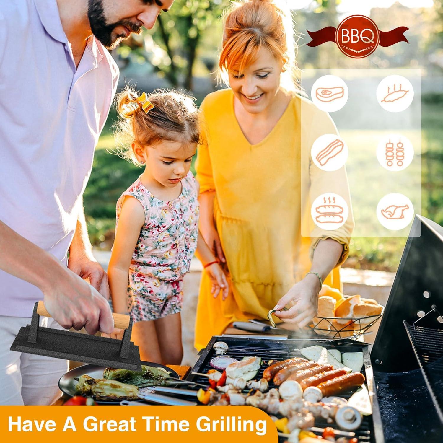 Prensa de Hierro Fundido Yoehka 1.02kg - 21x10.8cm