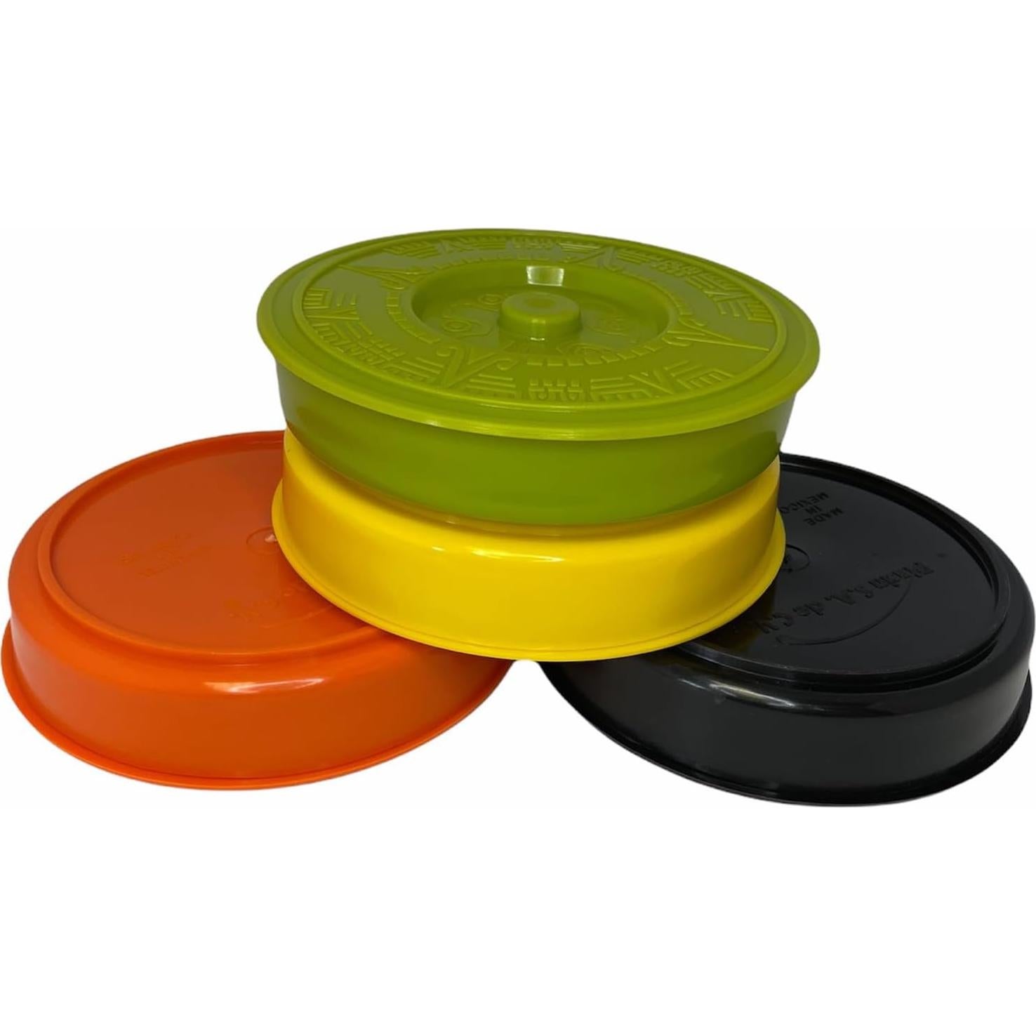 Calentador de Tortillas Mi Pueblo 19 cm Plástico Negro Libre BPA