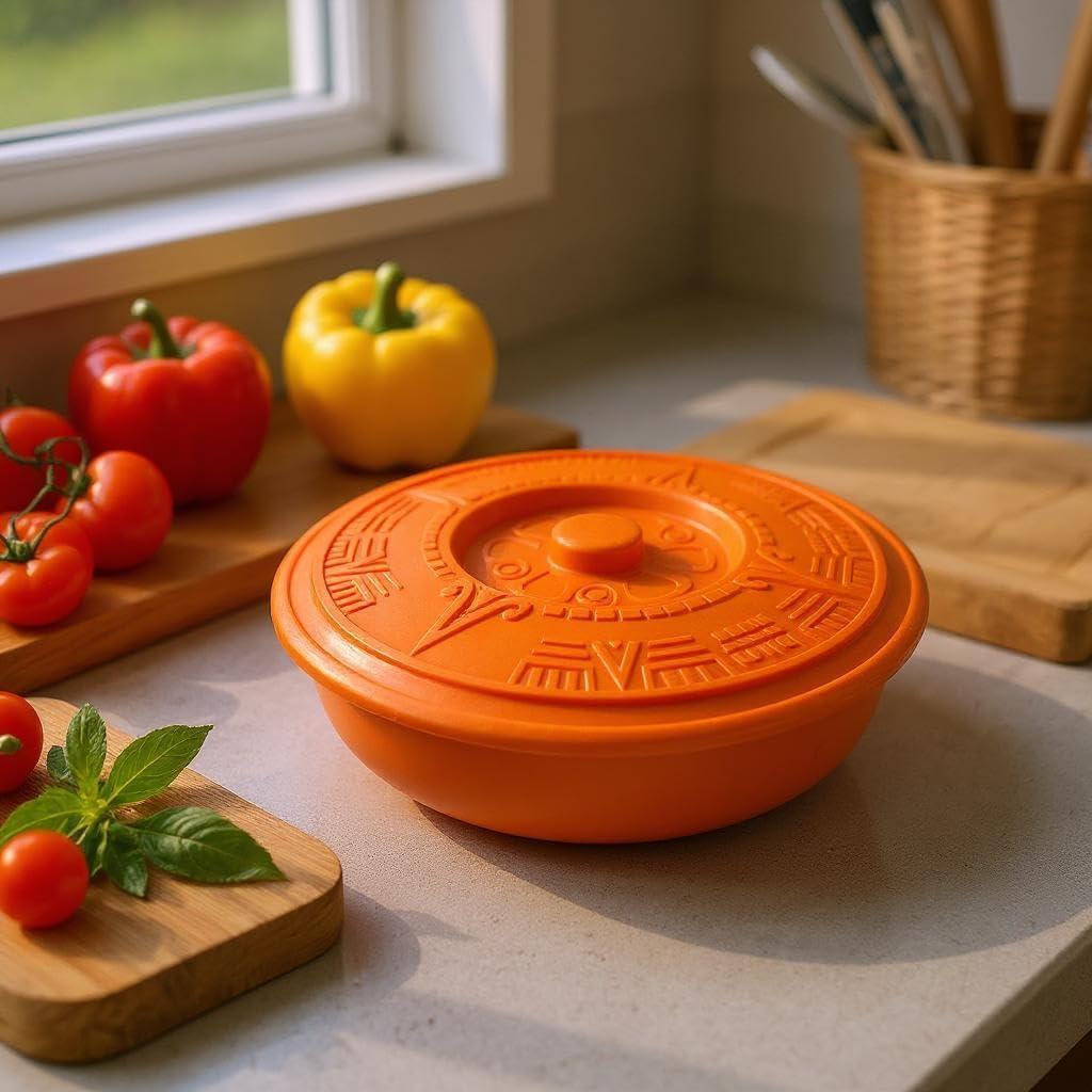 Calentador de Tortillas Mi Pueblo 19 cm Plástico Negro Libre BPA