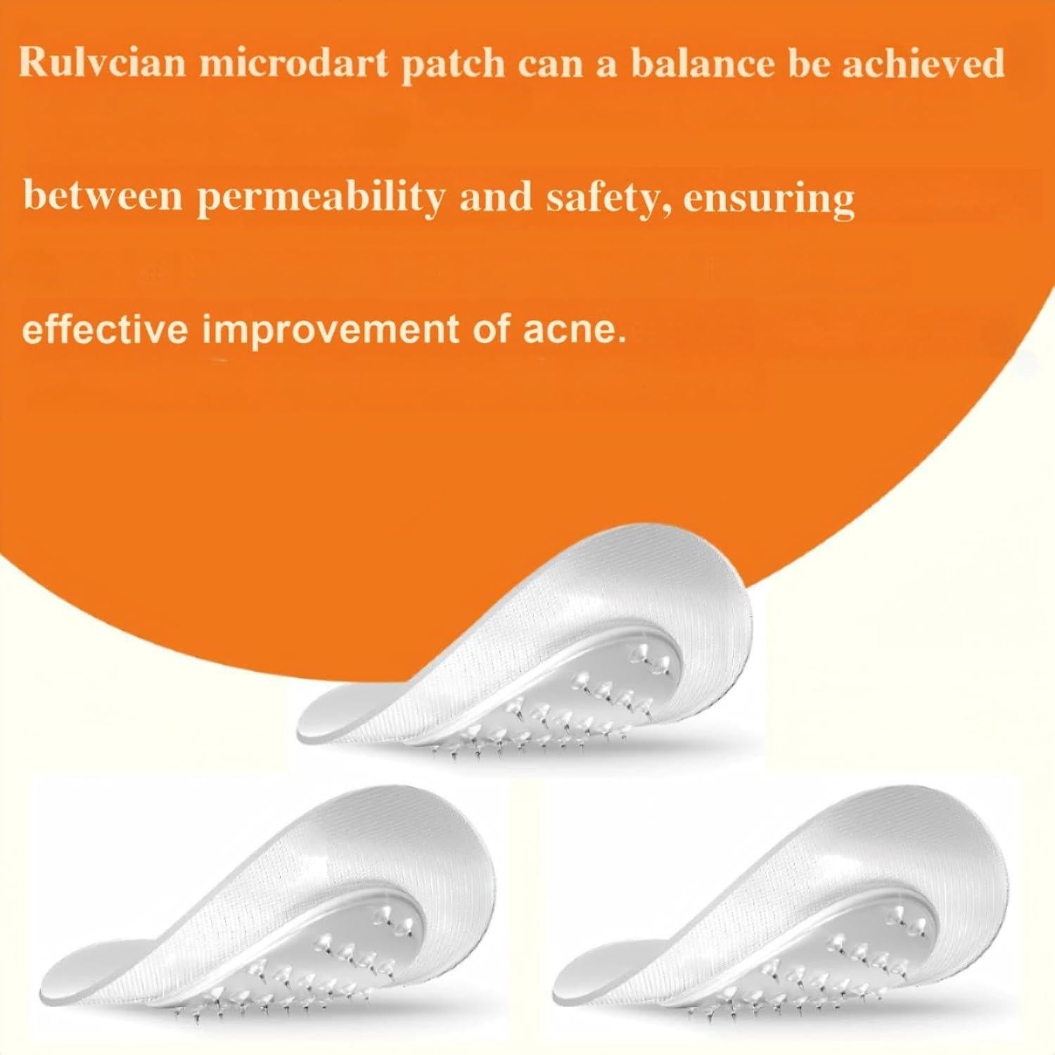Parche para Acné Rulvcian - 54 Unidades, Microdart y Ácido Salicílico