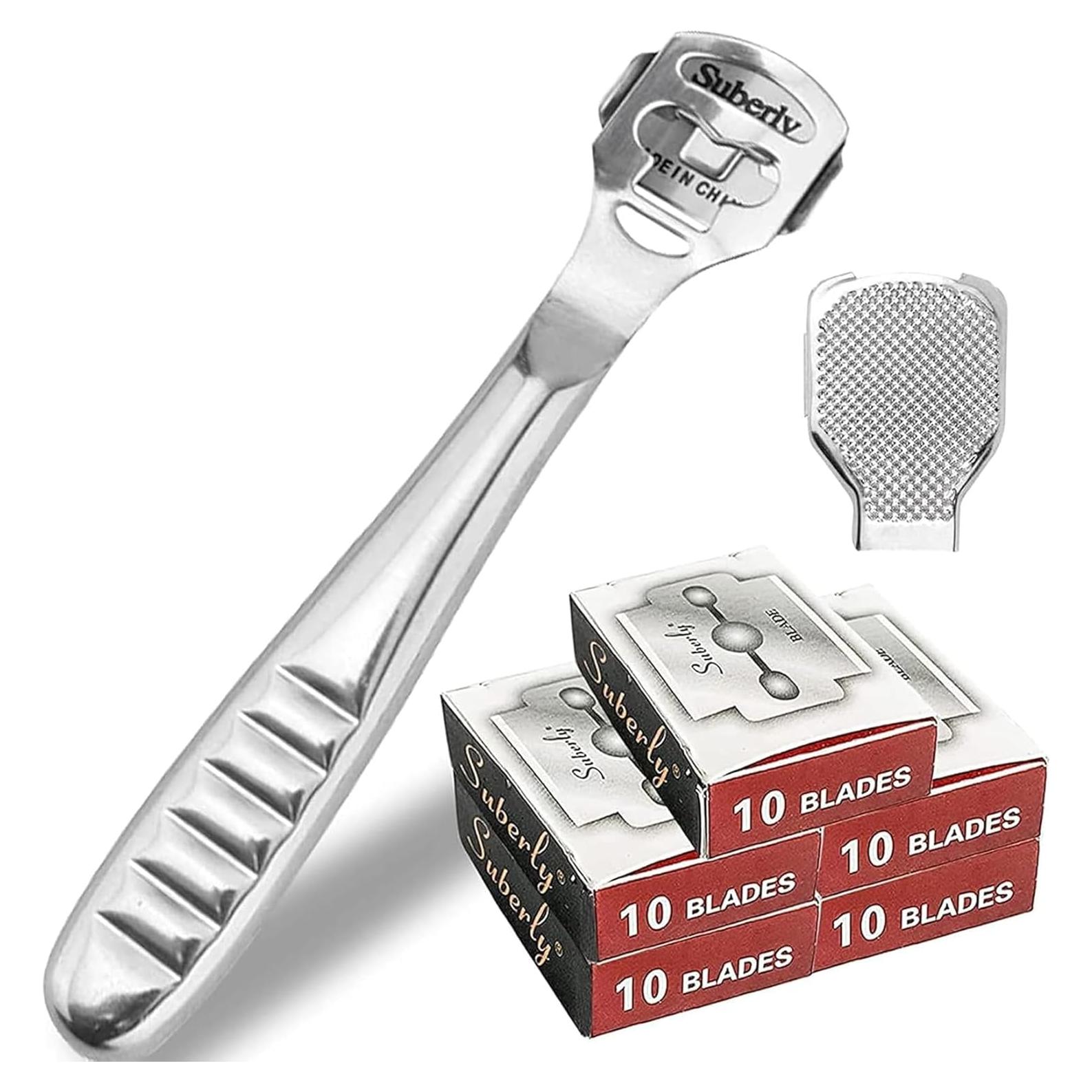 Juego de Rasurador de Callos Jutoe - 52 Piezas, Acero Inoxidable