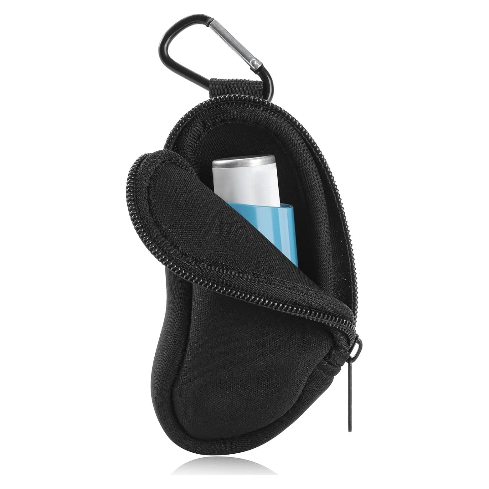 Bolsa Protectora para Inhalador de Asma Koikyu - Neopreno Negro