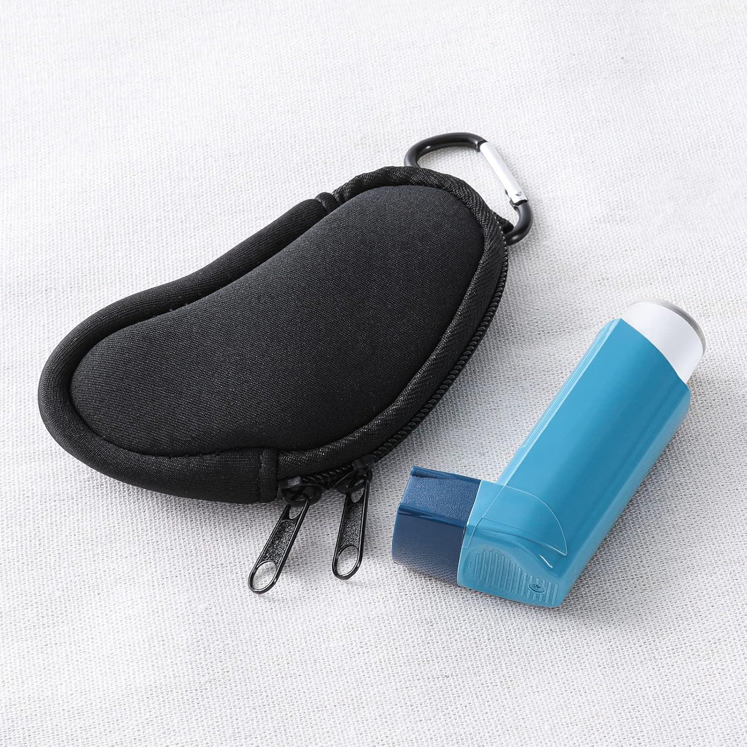 Bolsa Protectora para Inhalador de Asma Koikyu - Neopreno Negro