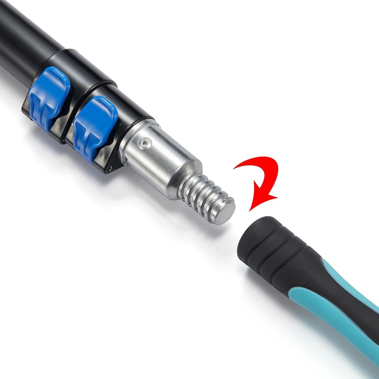 Duster Flexible de Techo Hicavar 43 cm Microfibra Lavable