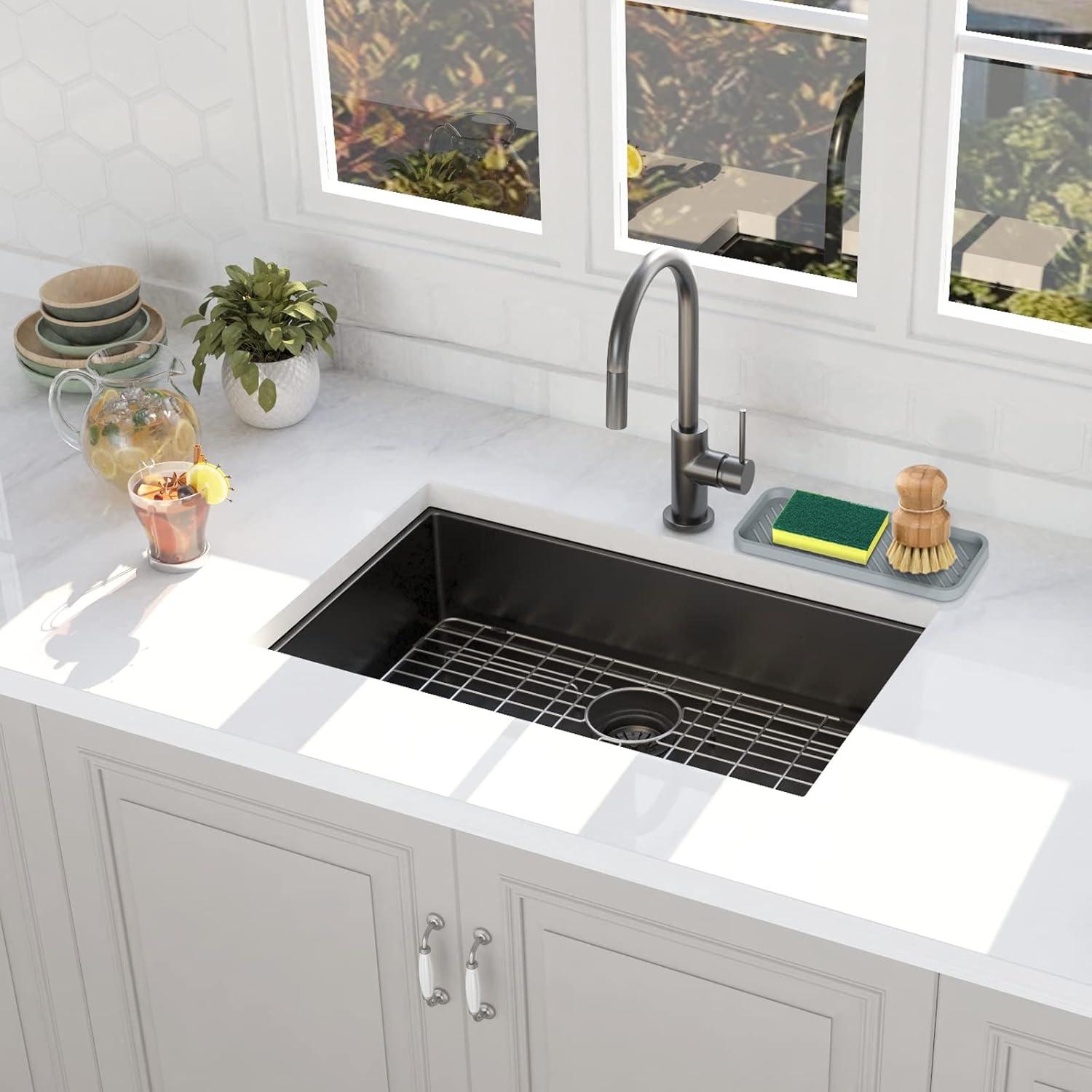 Soporte de Esponja de Silicona EG-SIPRO 23.6x9.1 cm Organizador