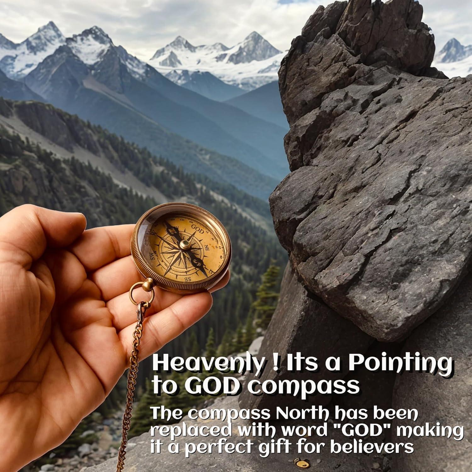 Brújula Grabada ALADEAN 2" (5.08 cm) - Regalo Inspirador