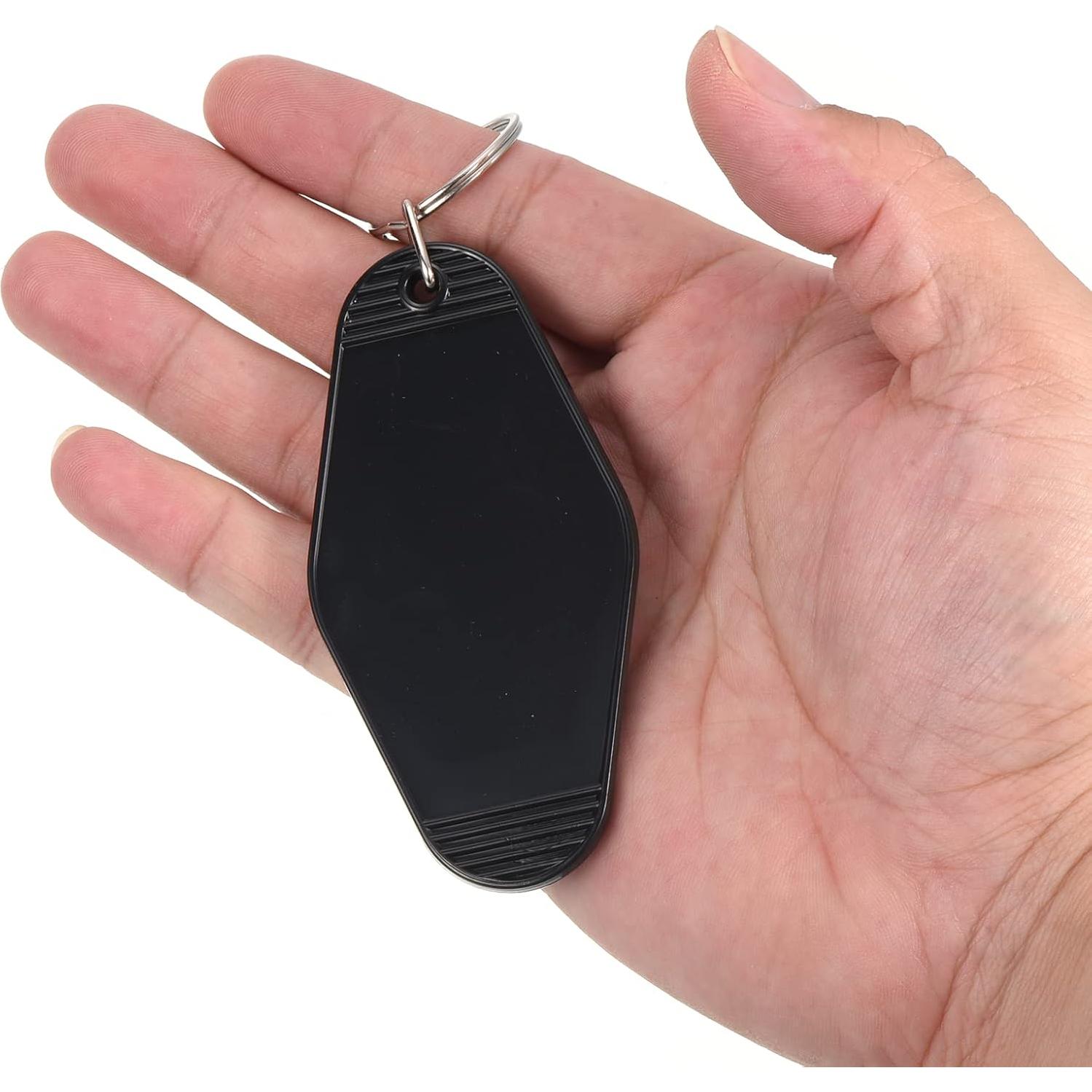 Llavero Vintage PATIKIL en Blanco Personalizable 10 Unidades