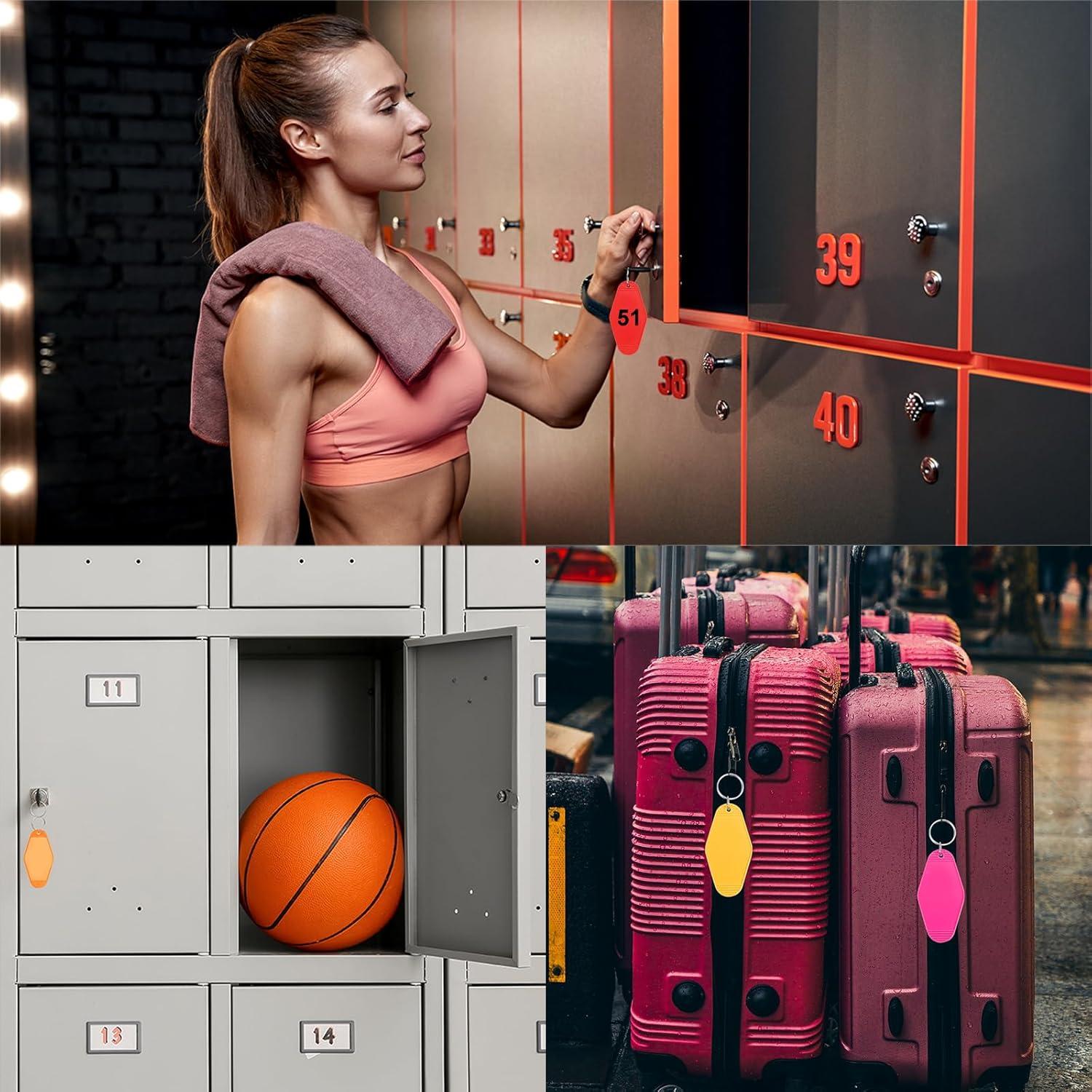 Llavero Vintage PATIKIL en Blanco Personalizable 10 Unidades