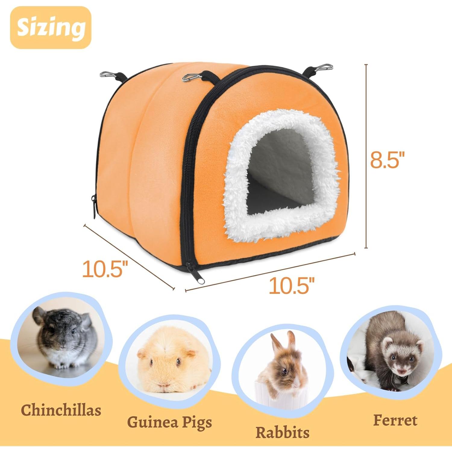 Escondite para Cobayas TiereCare - Hamaca Multifuncional 26x26cm