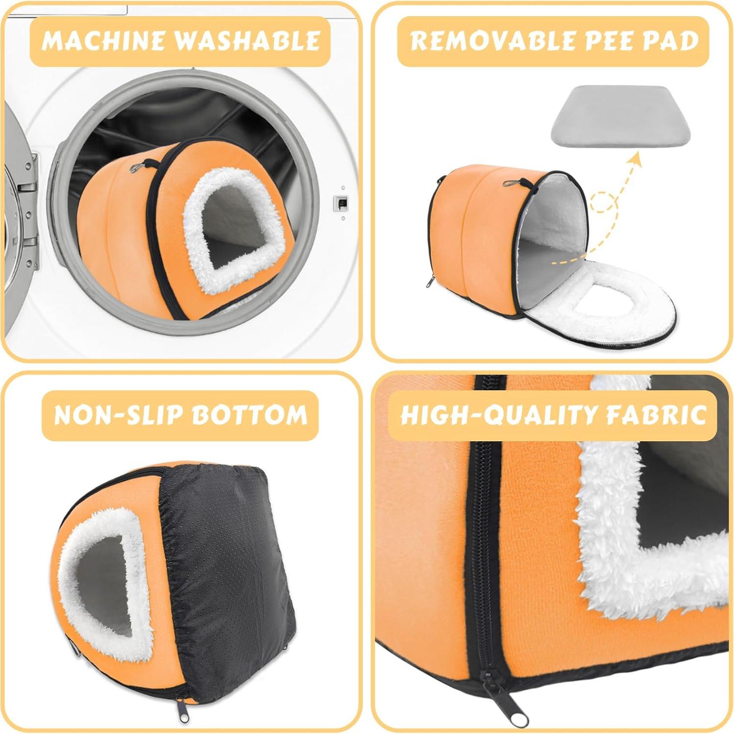 Escondite para Cobayas TiereCare - Hamaca Multifuncional 26x26cm