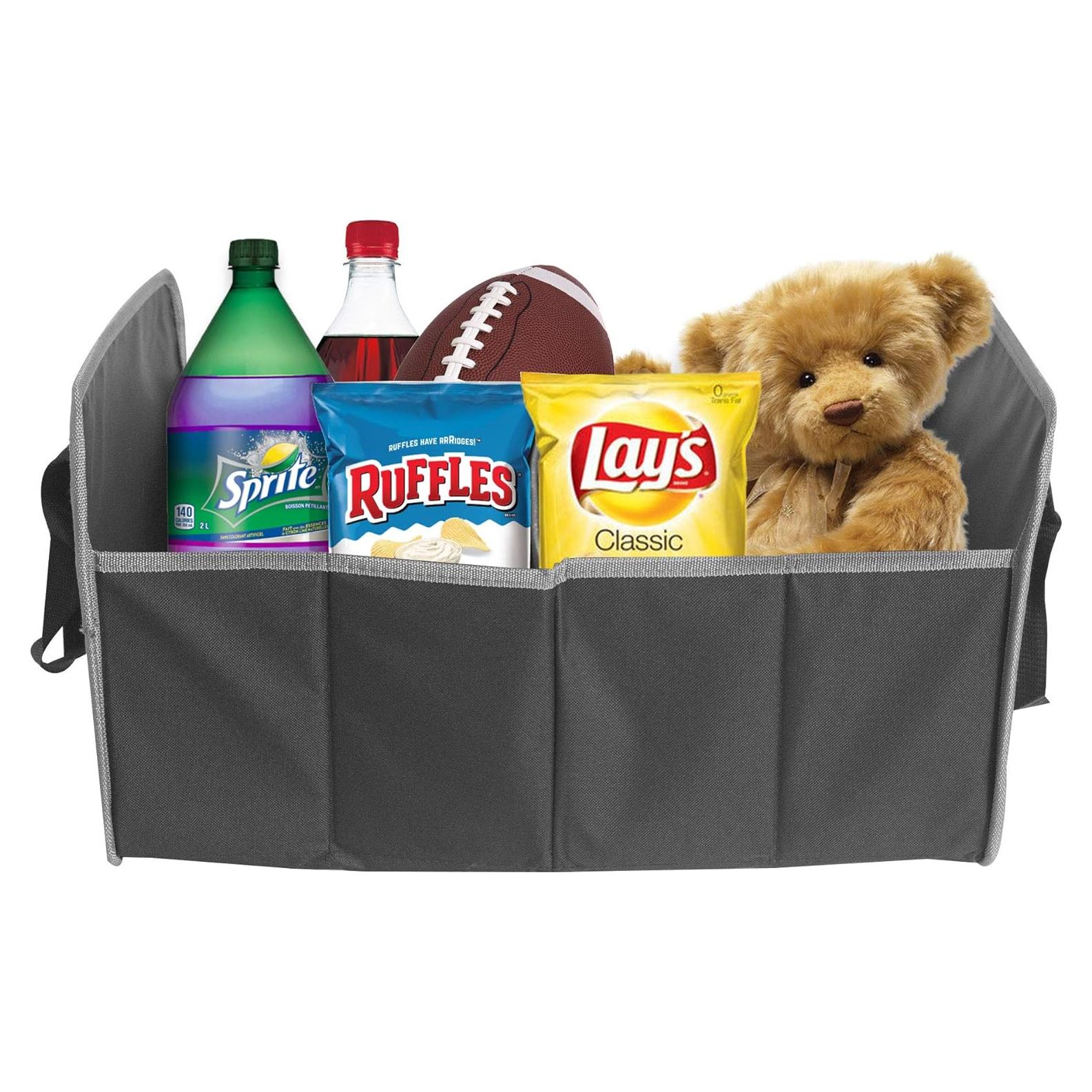 Contenedor de Almacenamiento Plegable FH Group Gris 171.4L