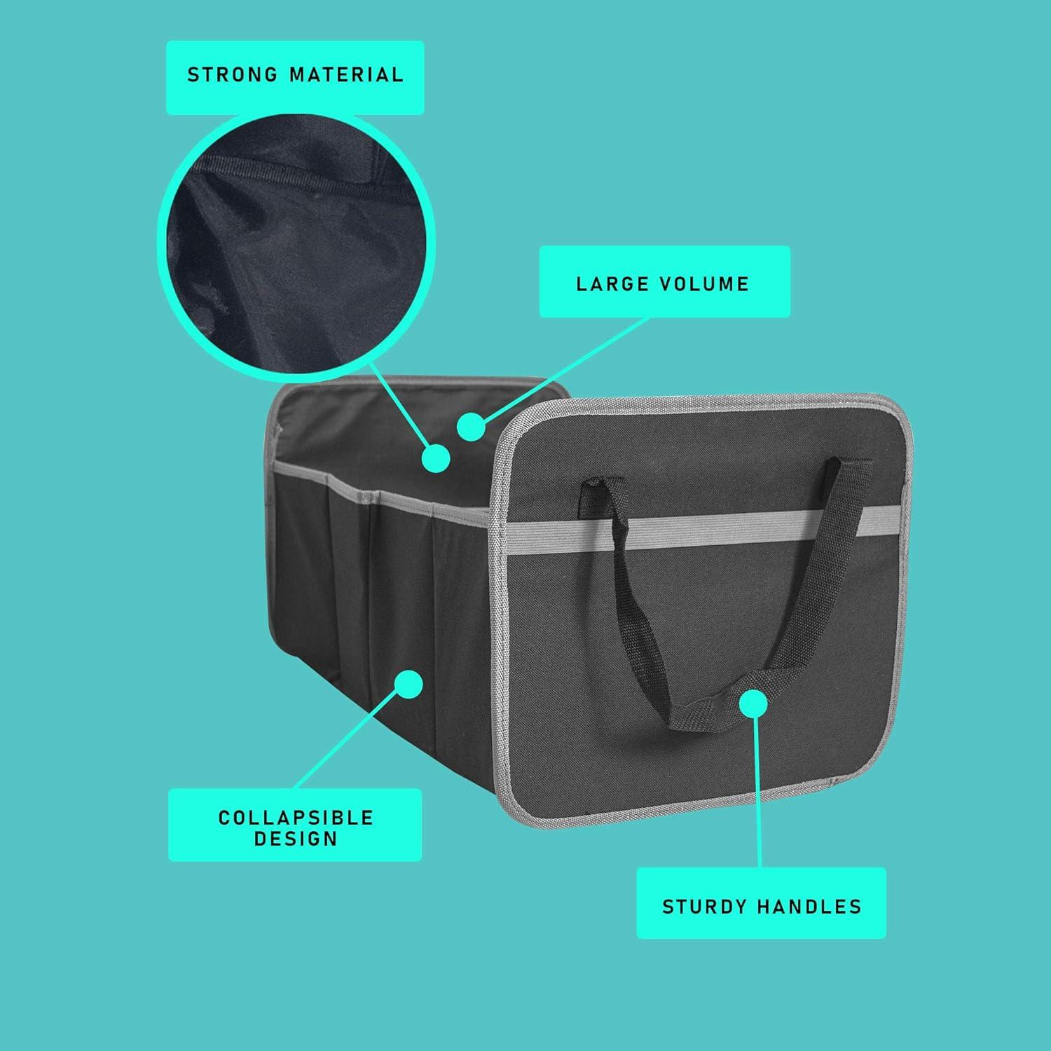 Contenedor de Almacenamiento Plegable FH Group Gris 171.4L