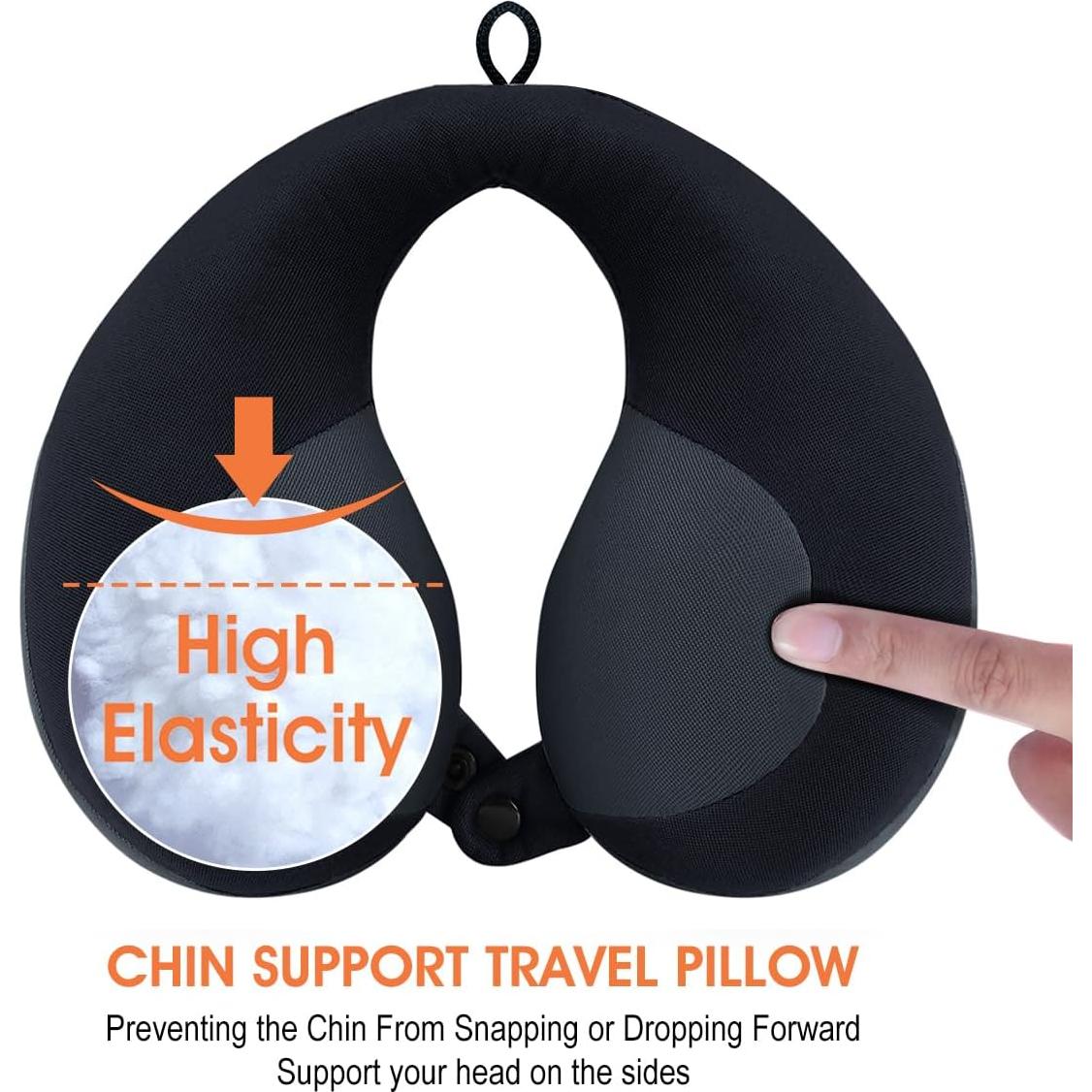 Almohada de Viaje INFANZIA para Niños - Soporte Cuello y Barbilla