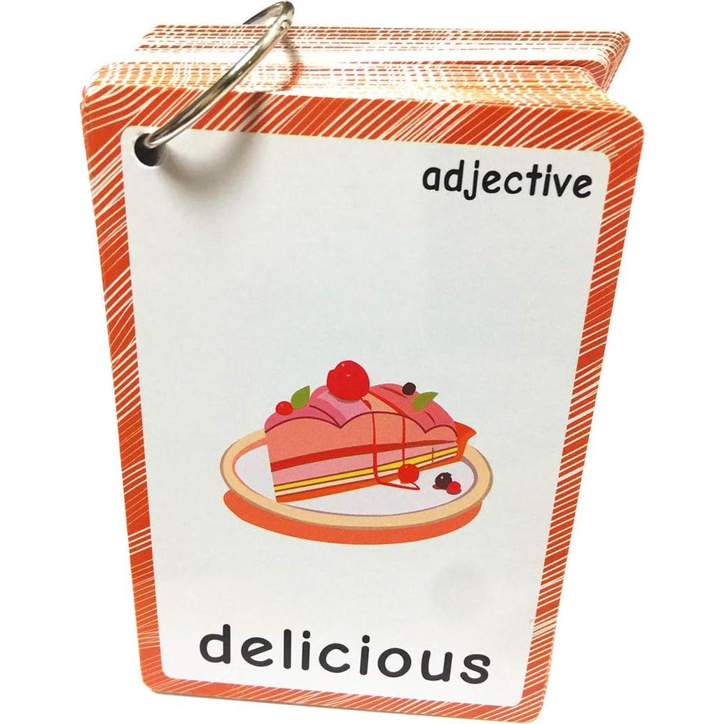 Juego de Tarjetas Educativas SANTSUN - 47 Adjetivos y Antónimos