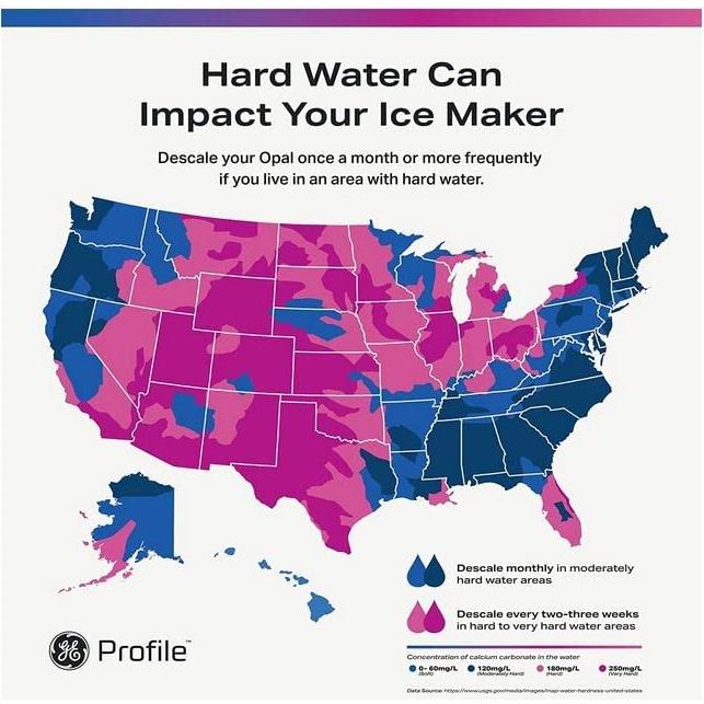 Máquina de Hielo Nugget GE Profile Opal 2.0 Acero Inoxidable