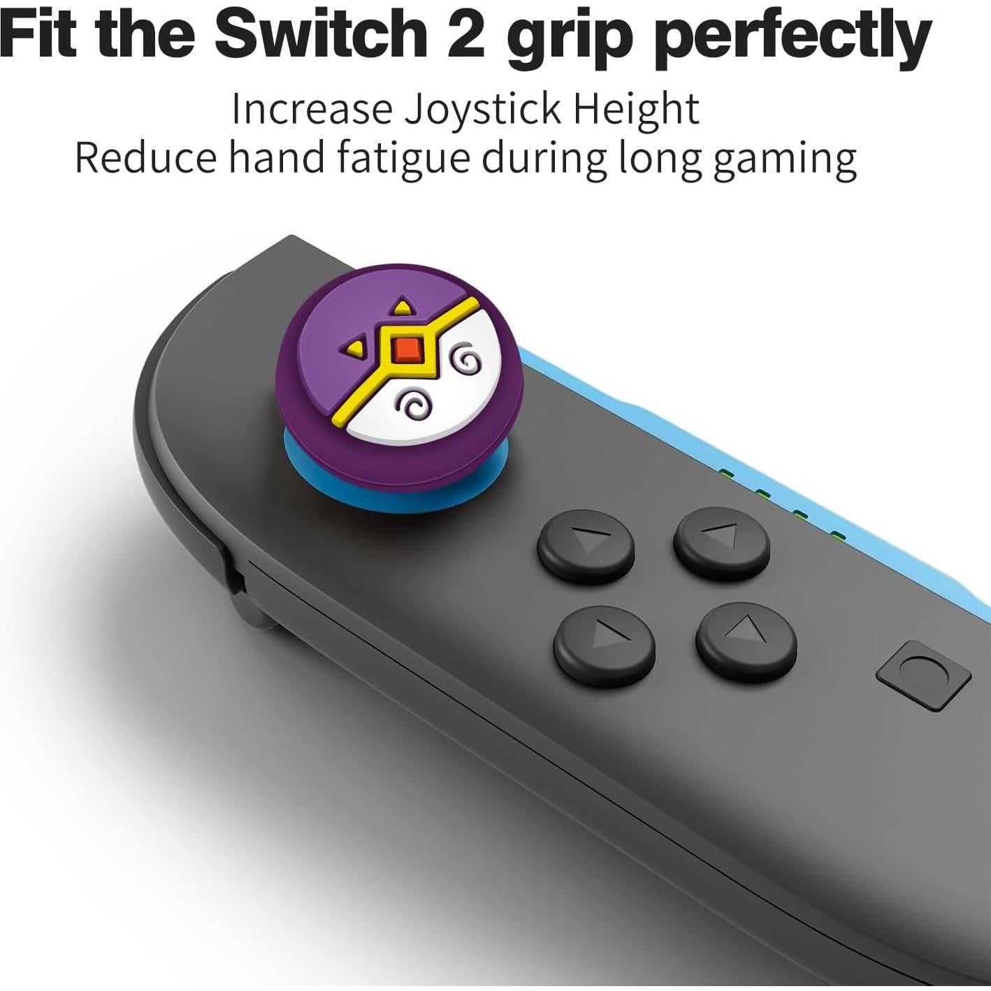 Tapas de Pulgar Deberlain para Nintendo Switch 2 - Silicona A-Mix