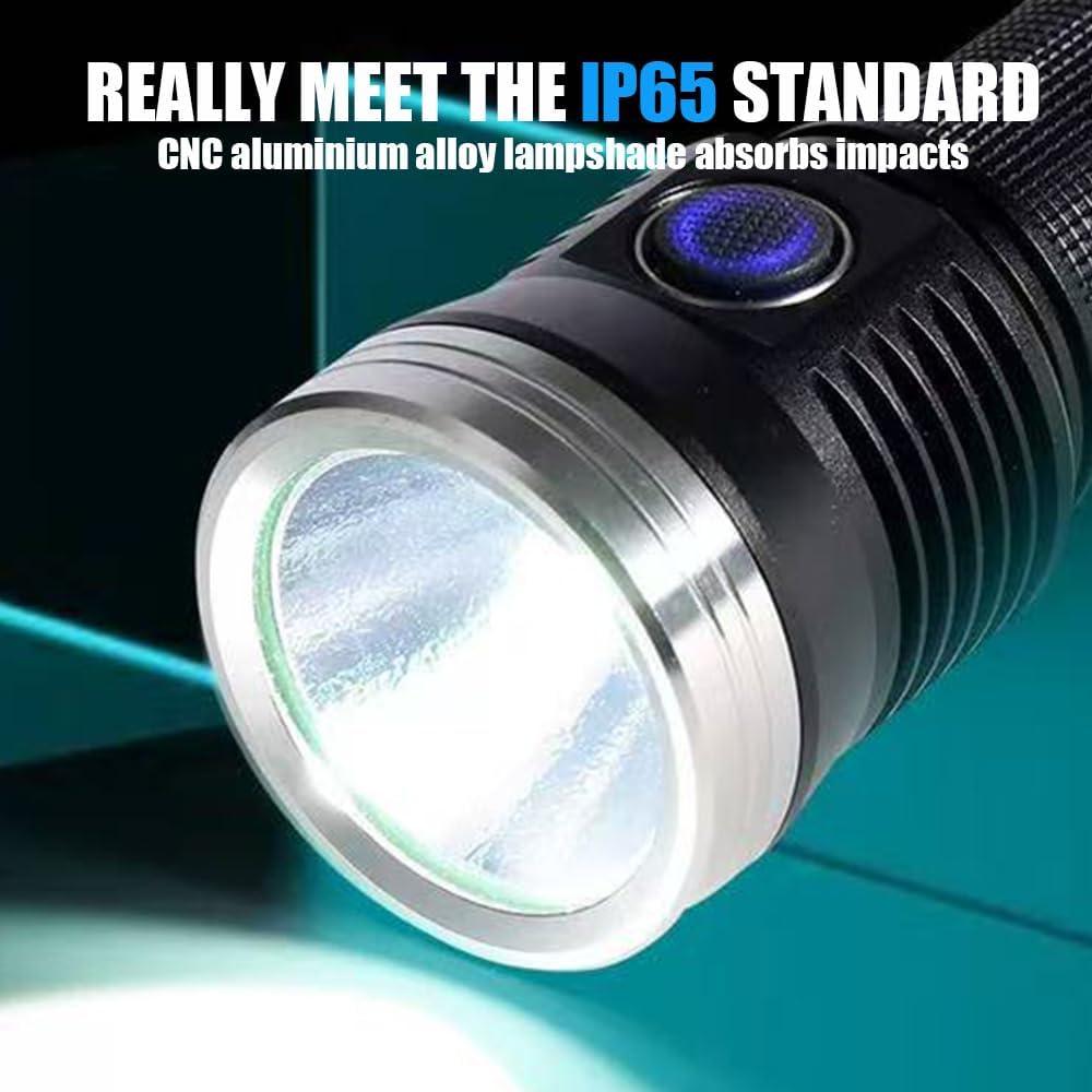 Linterna Táctica HAIKELITE AK01 6000 Lúmenes Recargable IP68