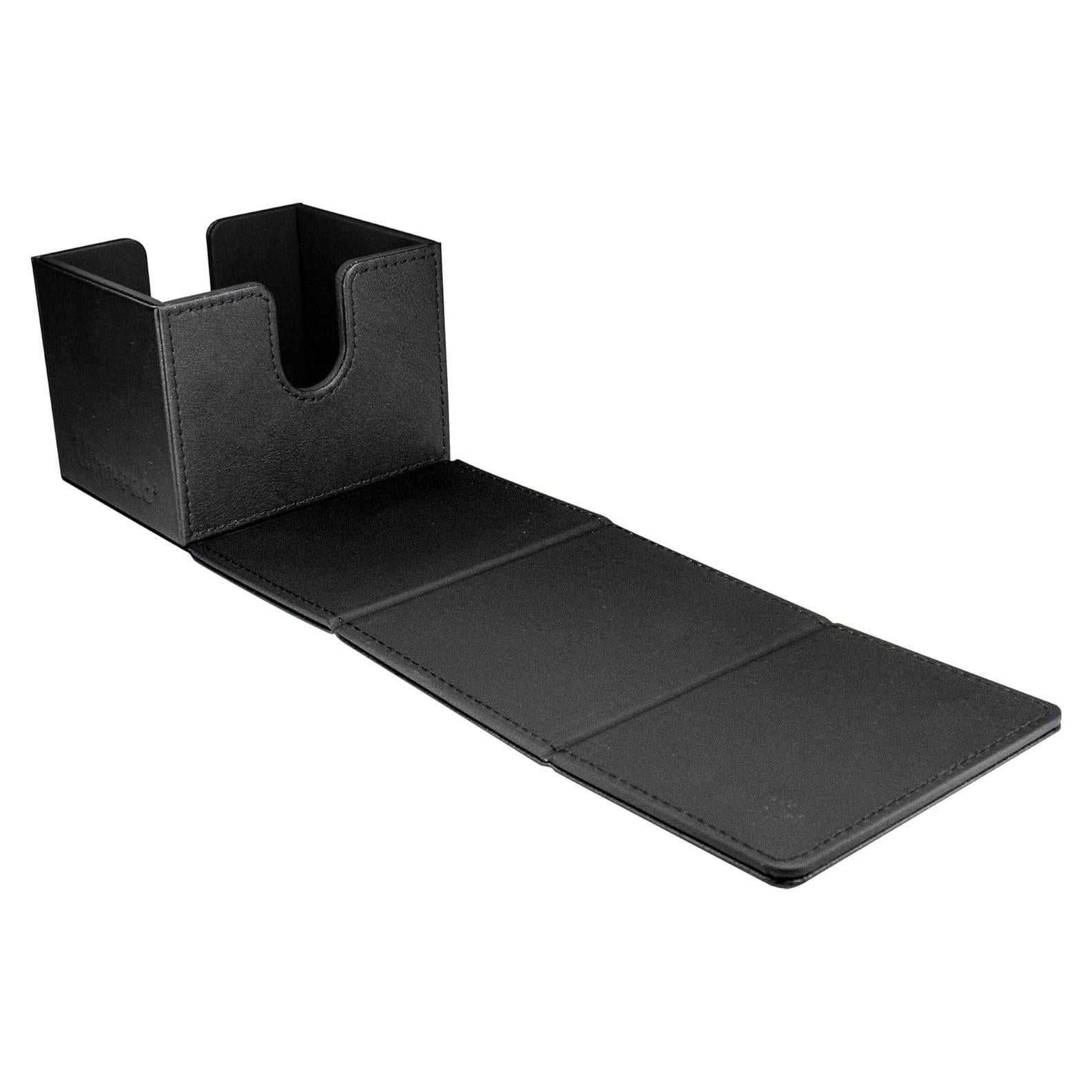Caja de Almacenamiento de Tarjetas Ultra Pro Alcove Edge Negra - Hasta 100 Tarjetas
