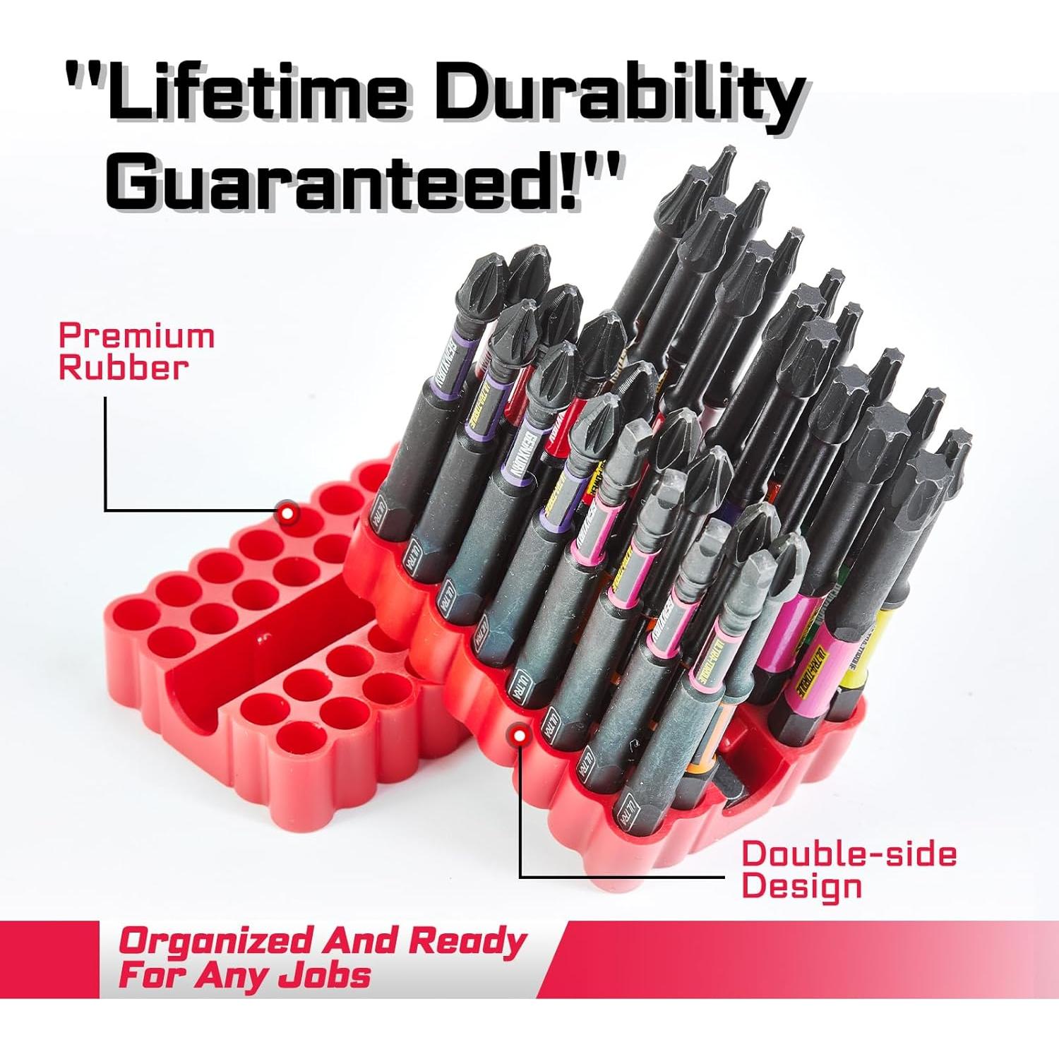 Juego de Puntas de Destornillador GEINXURN 99 Piezas Acero S2