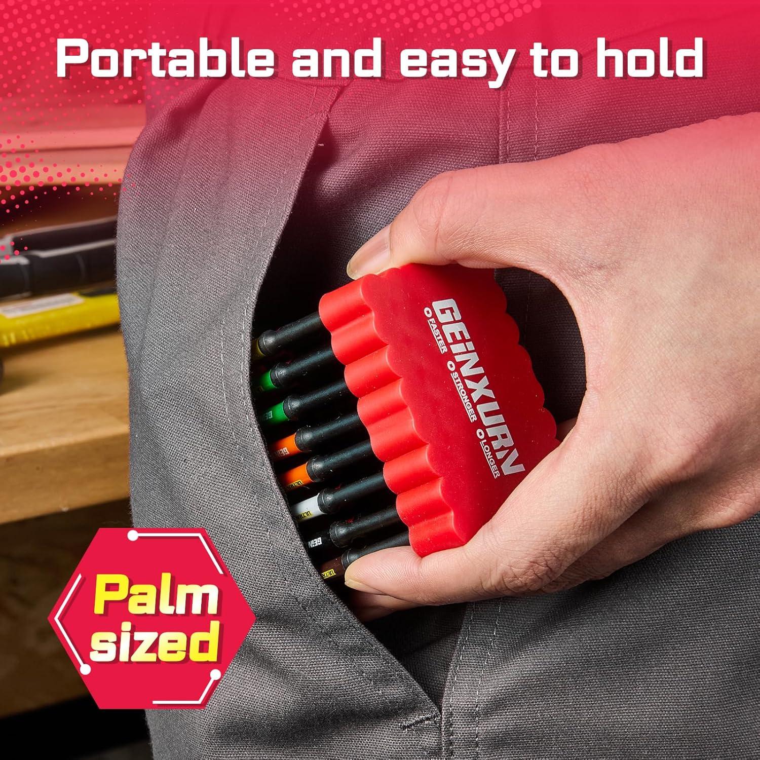 Juego de Puntas de Destornillador GEINXURN 99 Piezas Acero S2