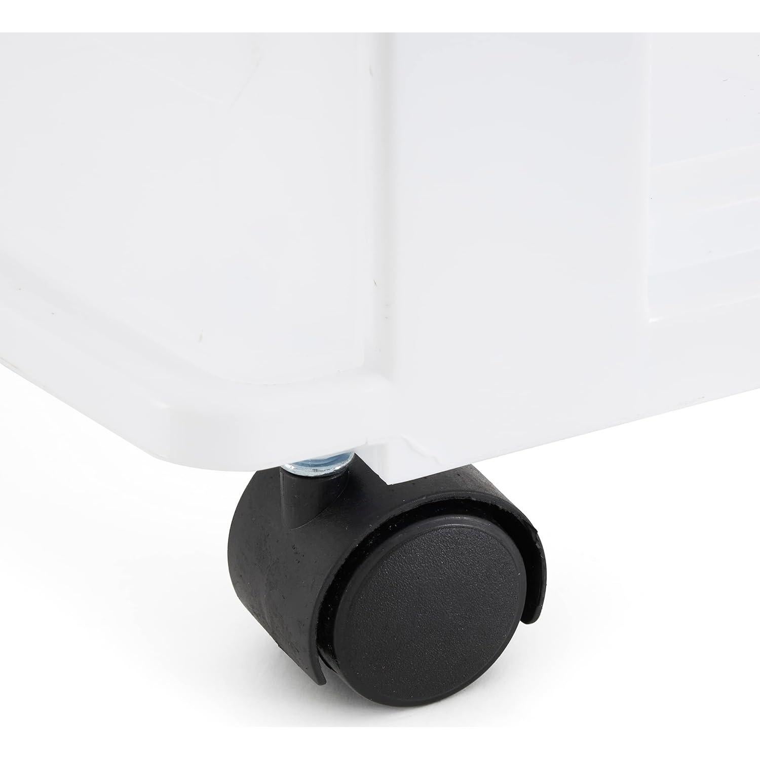 Carro Organizador Gracious Living 3 Cajones Plástico Blanco